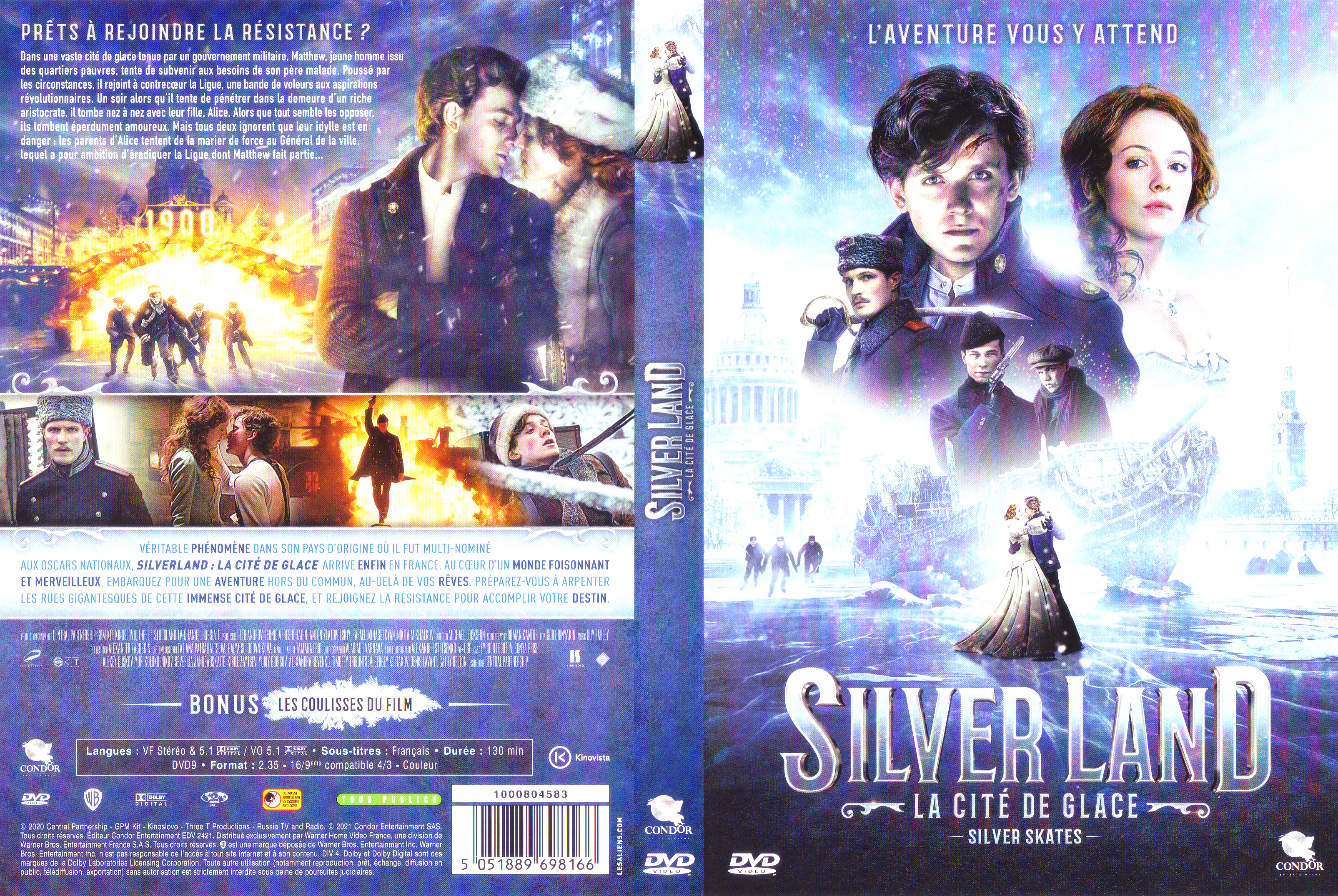 Jaquette DVD Silver Land La cite de la glace