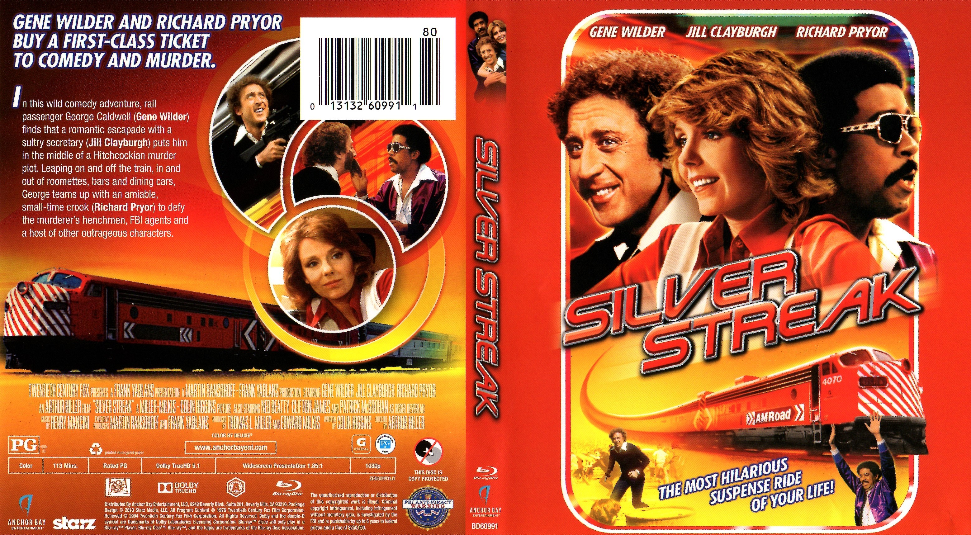 Jaquette DVD Silver Streak - Transamerica Express Zone 1 (BLU-RAY)