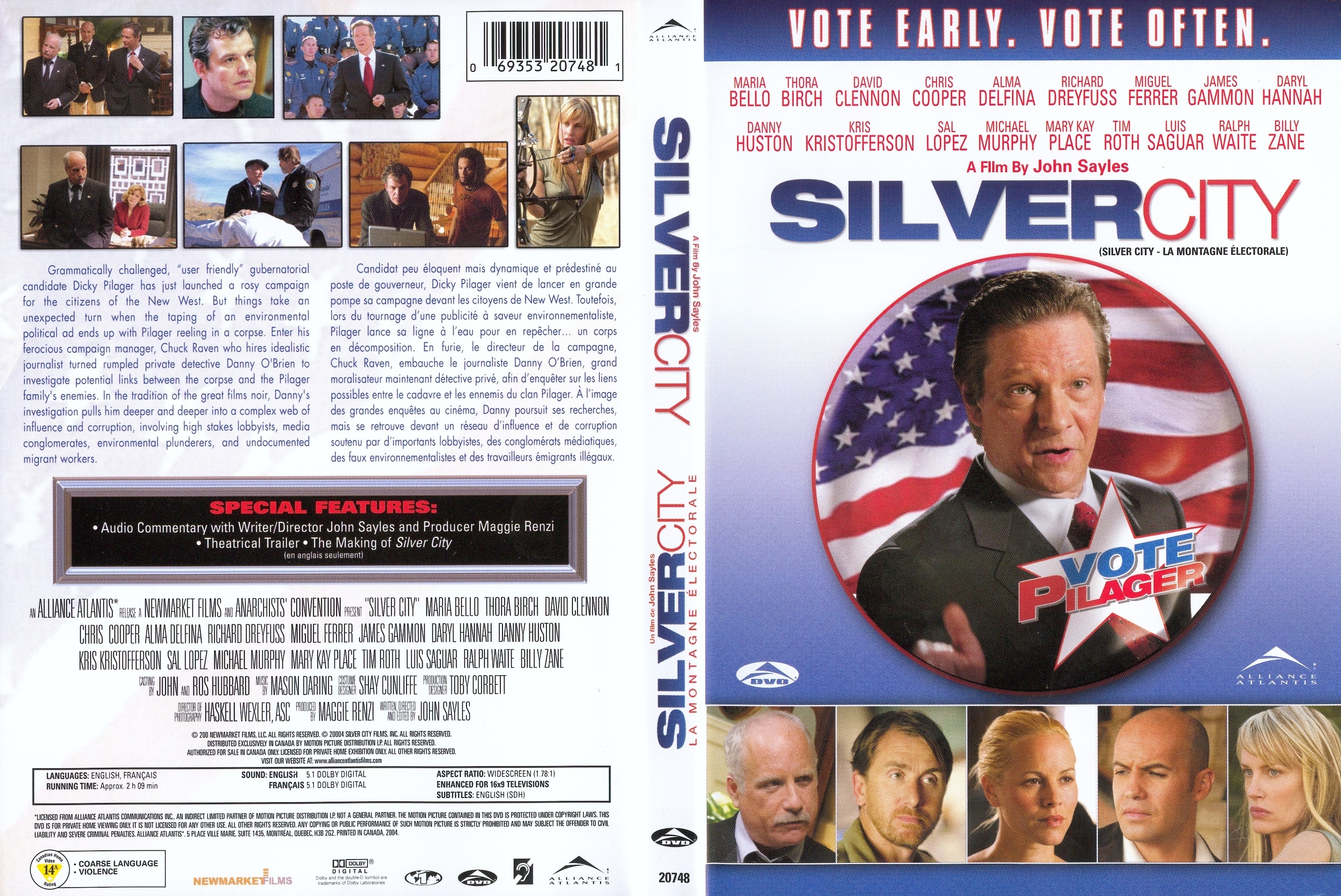 Jaquette DVD Silver city