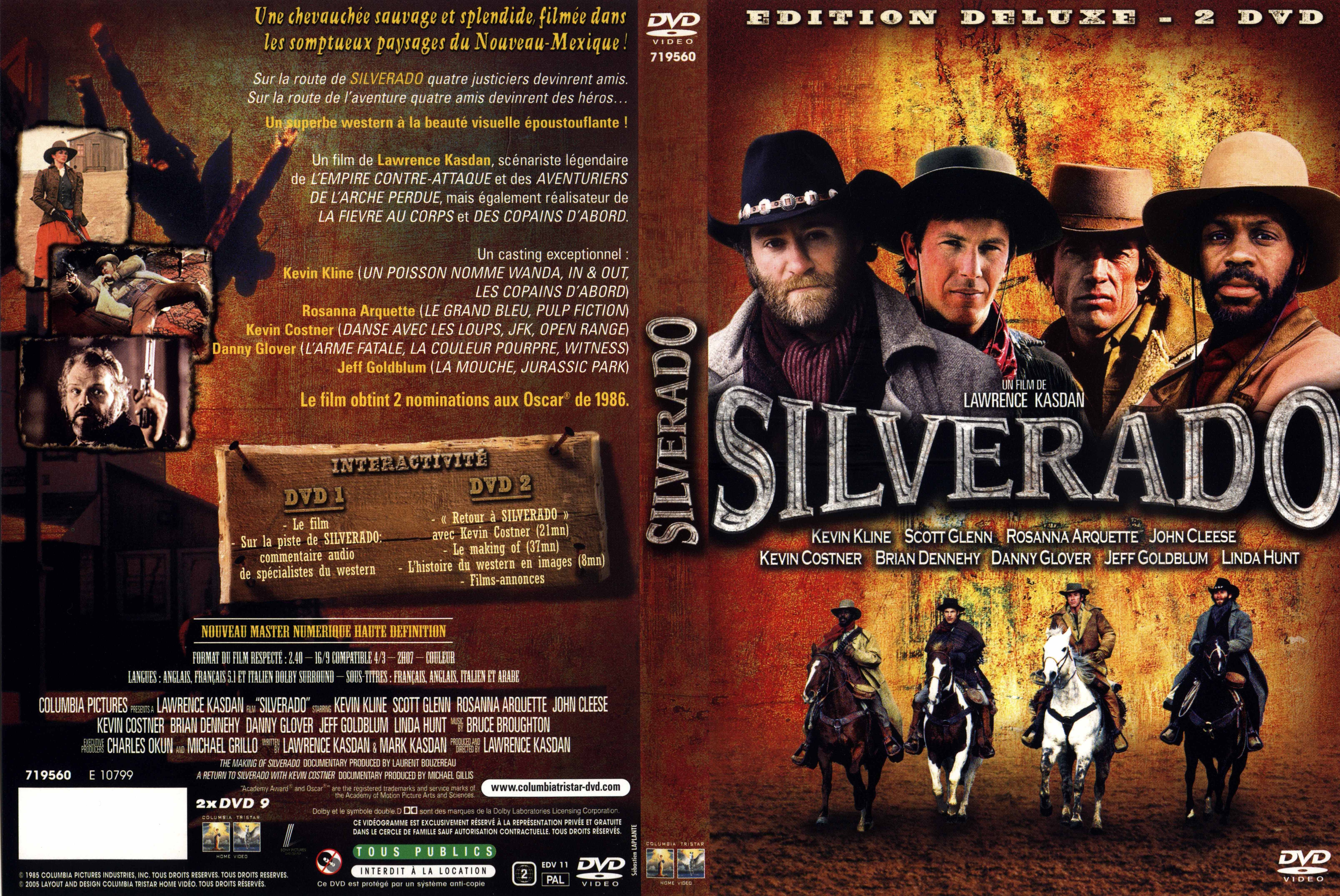 Jaquette DVD Silverado v2