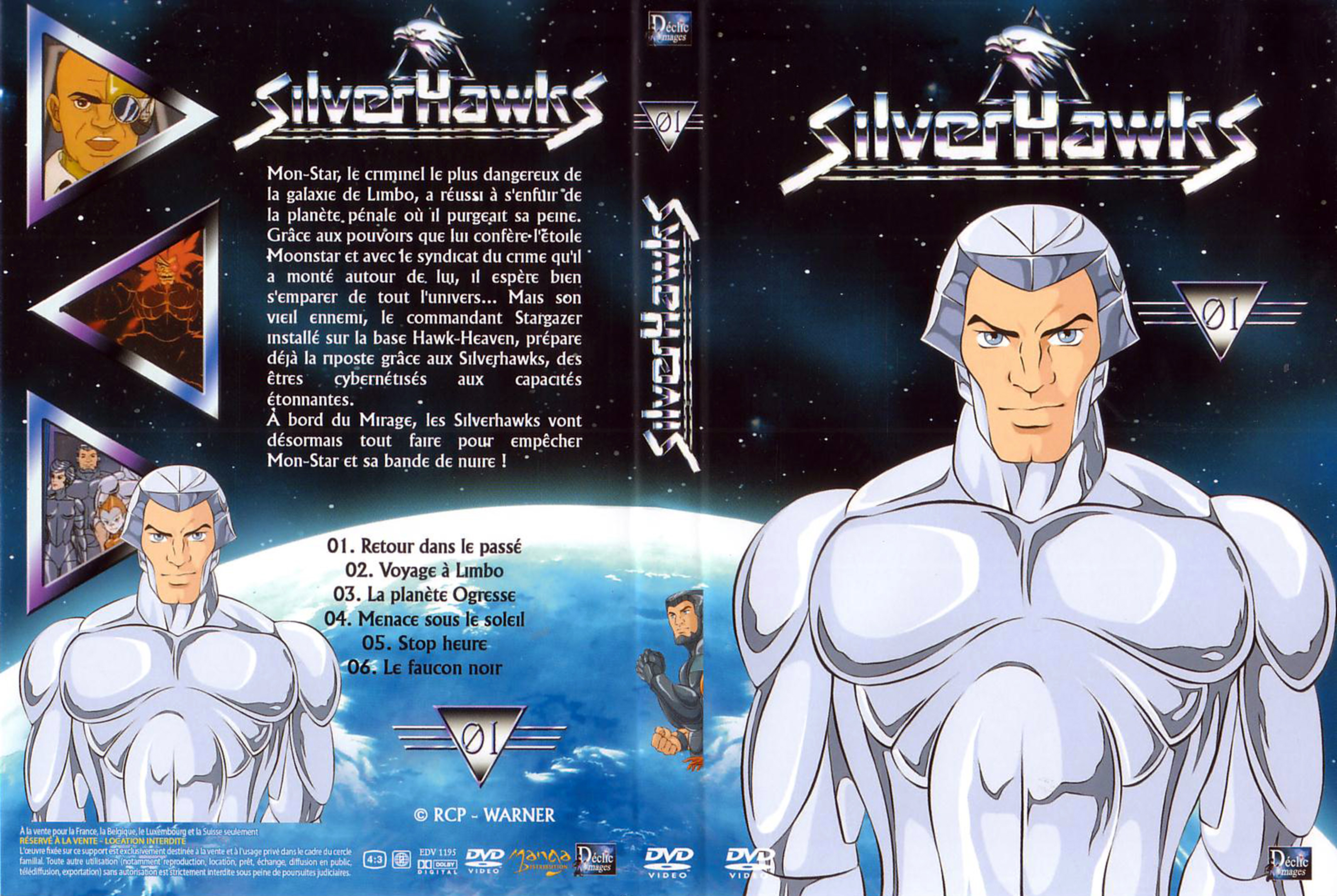 Jaquette DVD Silverhawks DVD 01