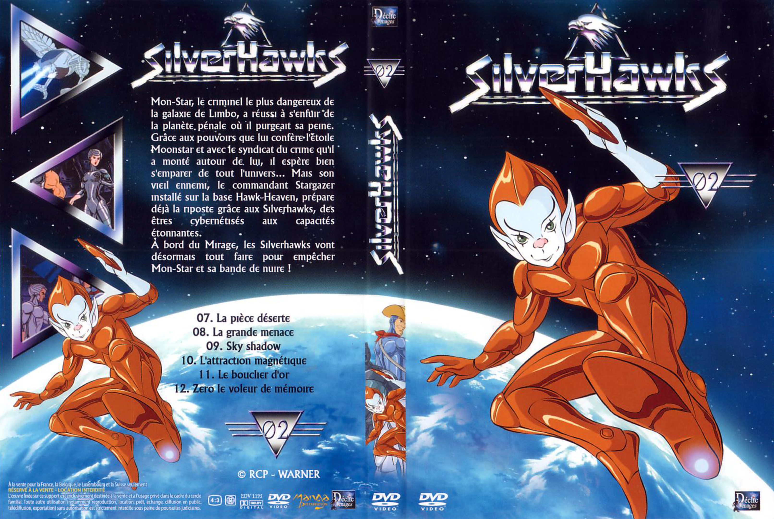 Jaquette DVD Silverhawks DVD 02