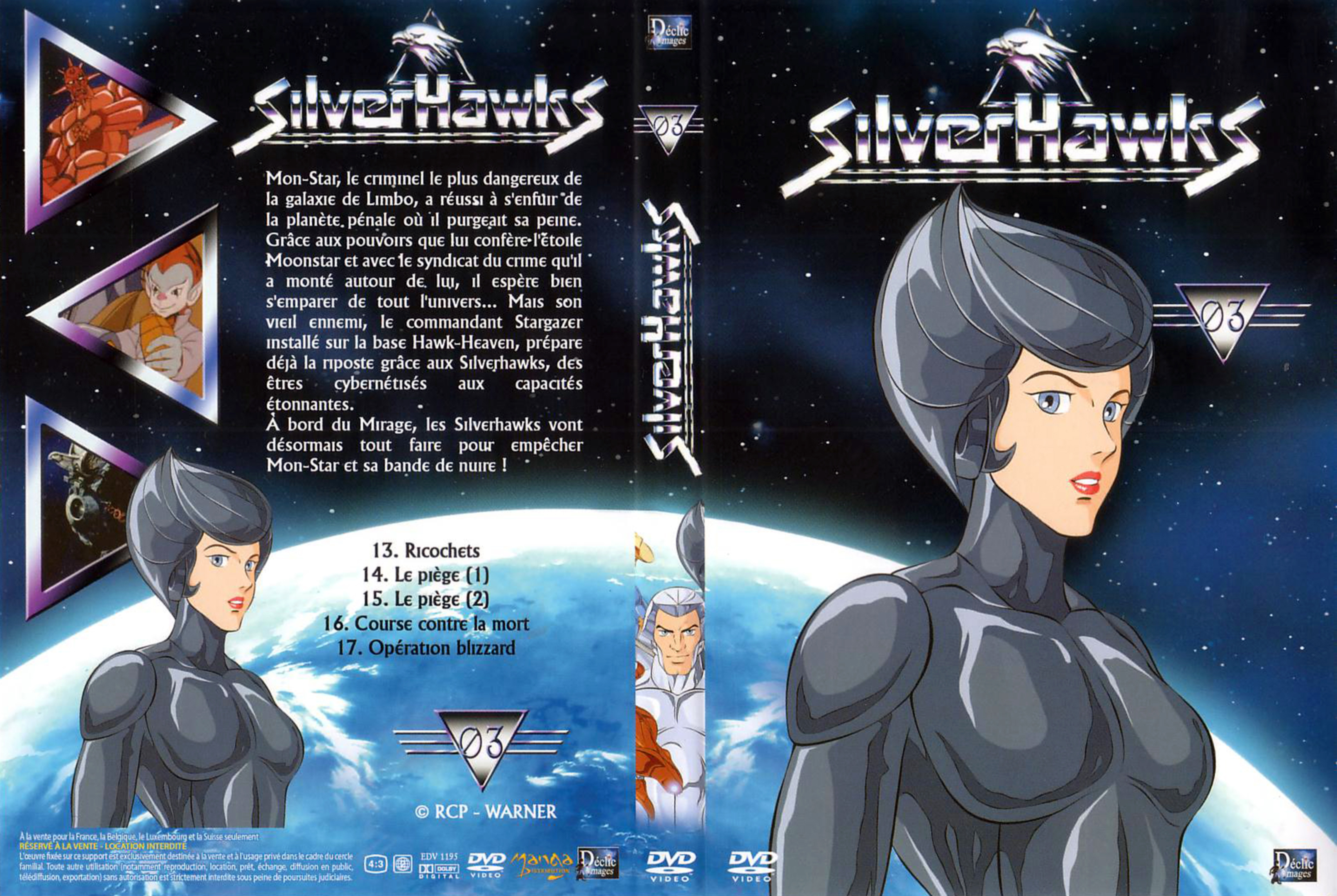 Jaquette DVD Silverhawks DVD 03