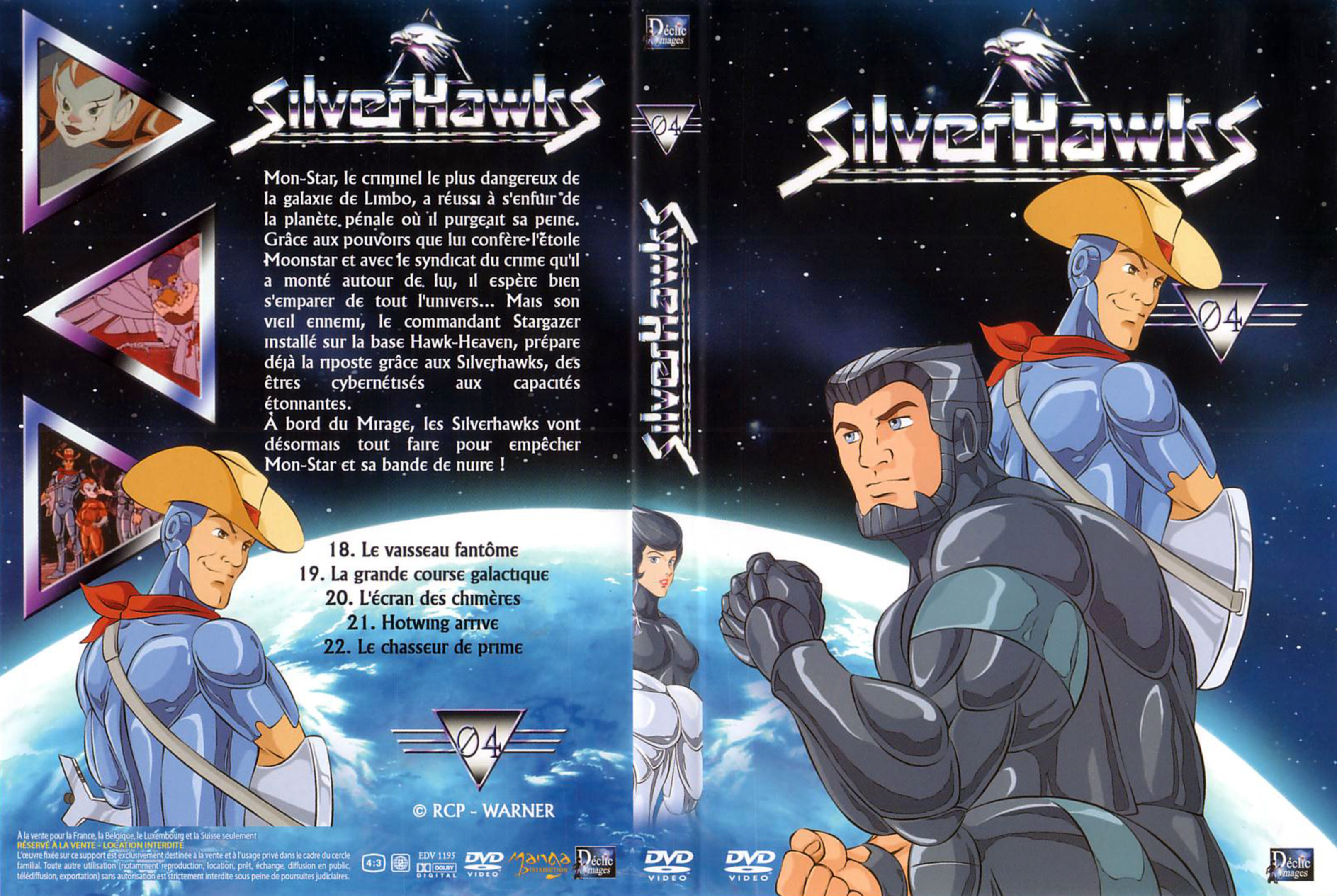 Jaquette DVD Silverhawks DVD 04