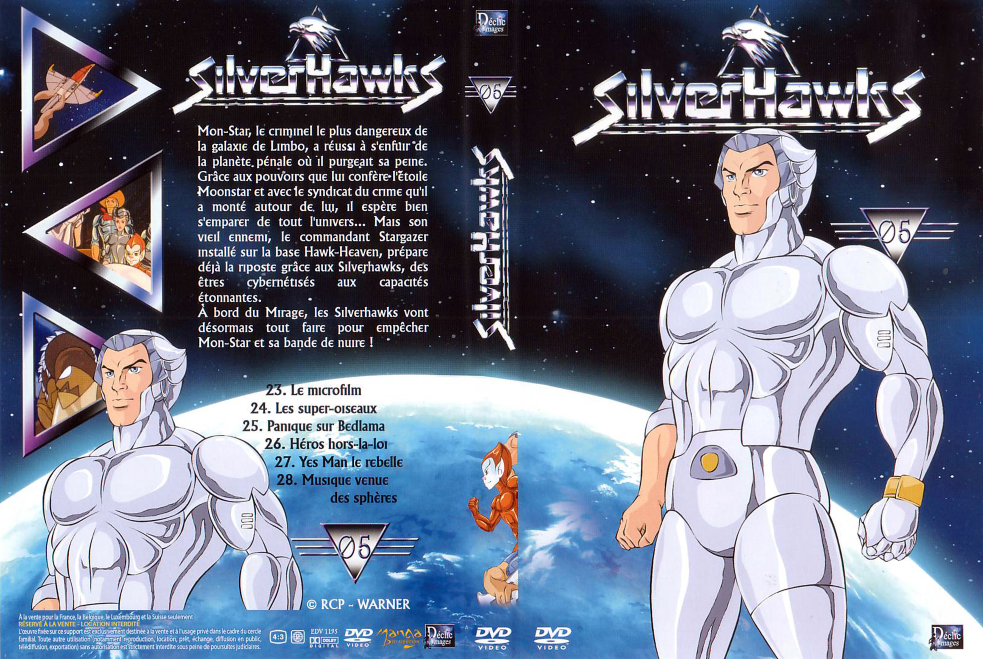 Jaquette DVD Silverhawks DVD 05