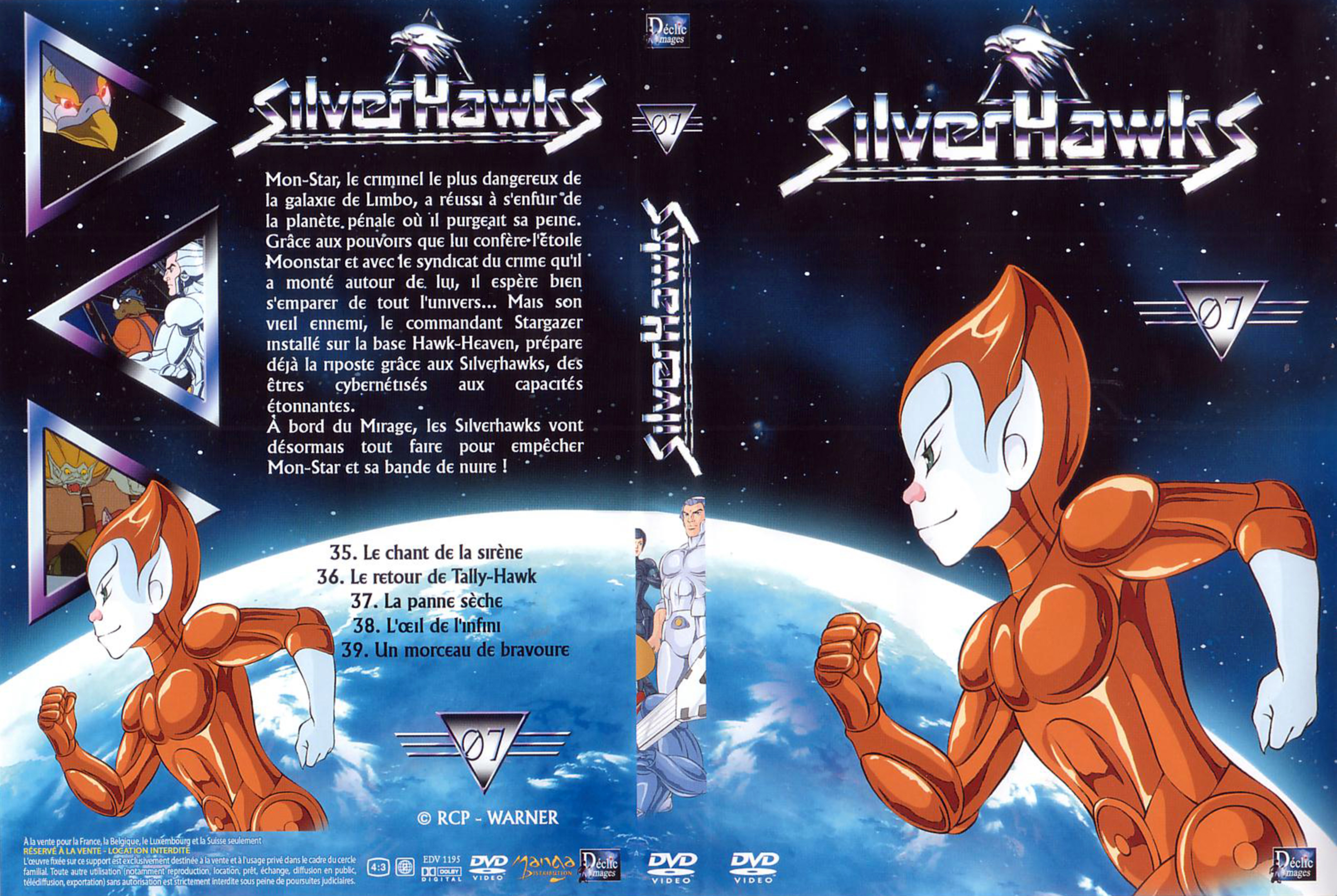 Jaquette DVD Silverhawks DVD 07