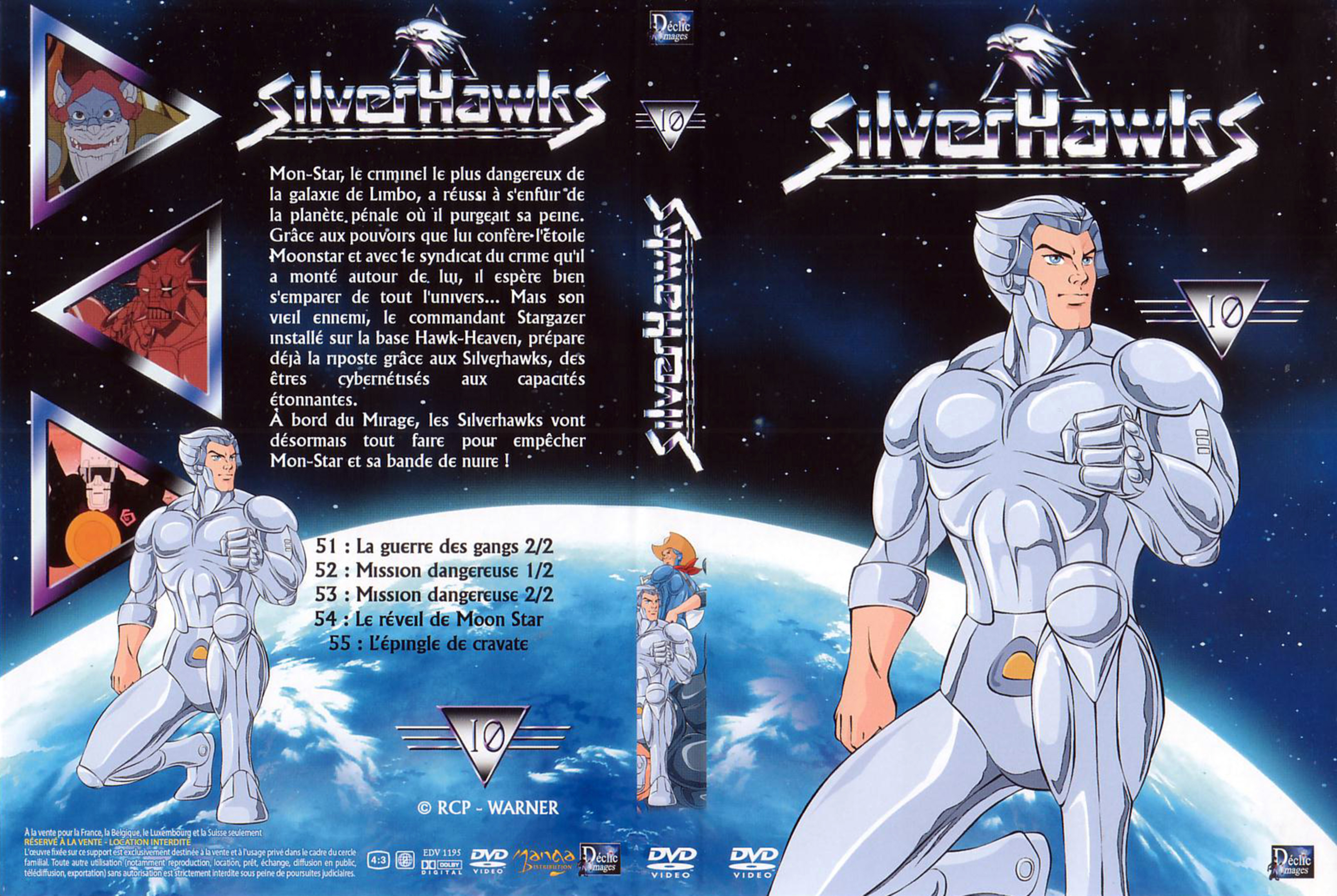 Jaquette DVD Silverhawks DVD 10