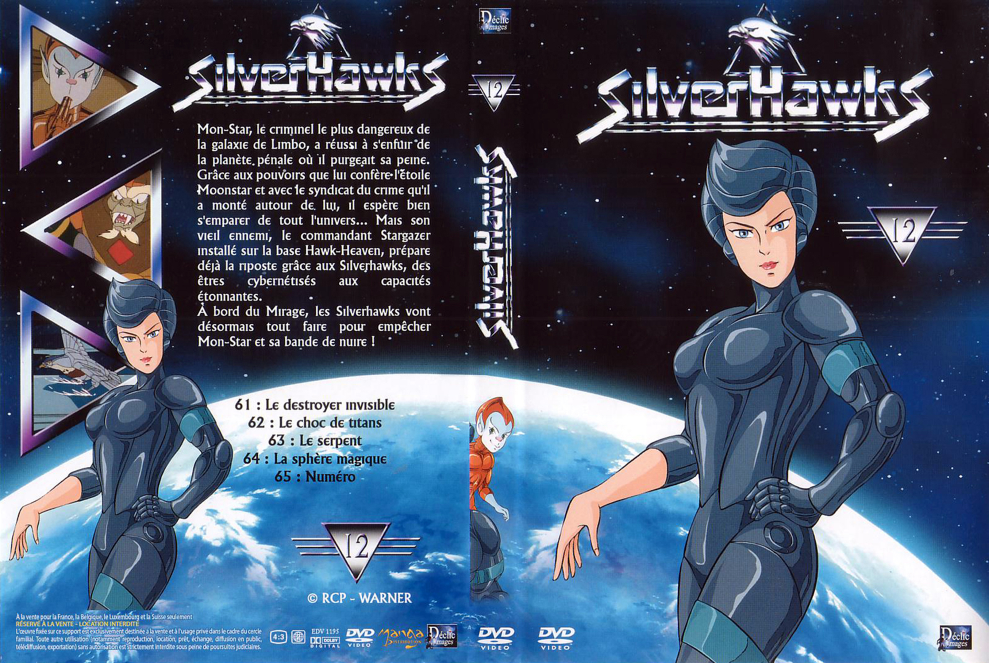 Jaquette DVD Silverhawks DVD 12
