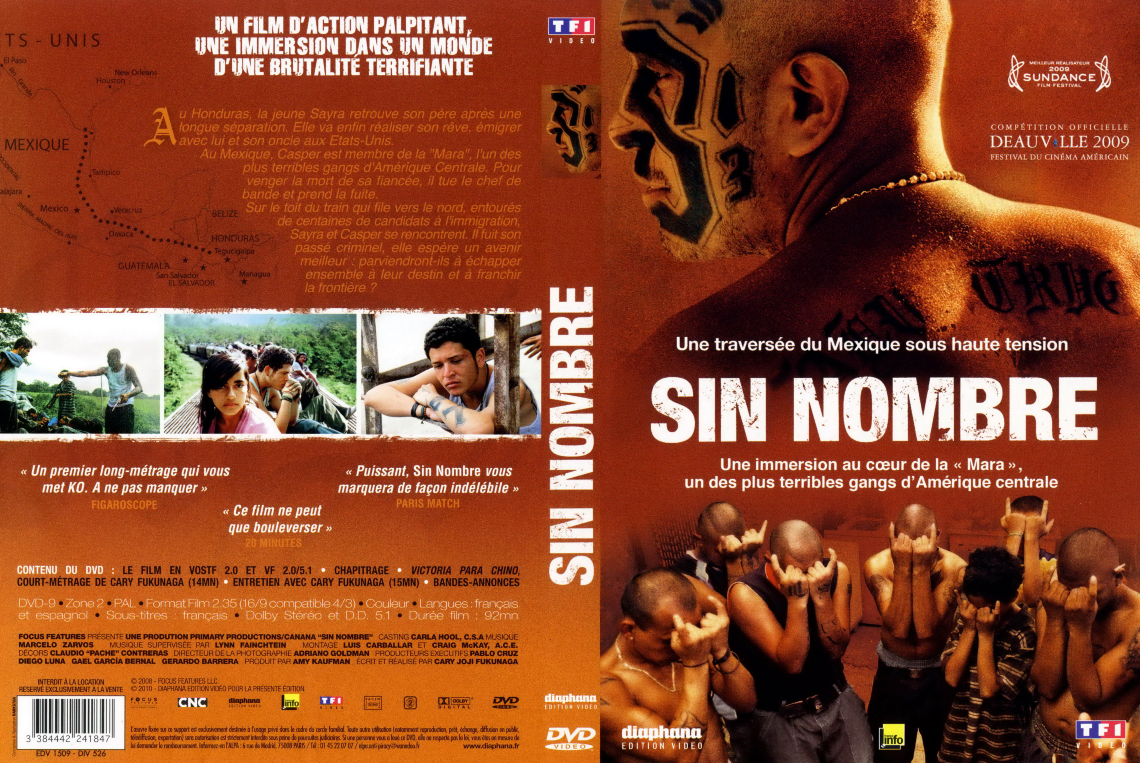 Jaquette DVD Sin nombre