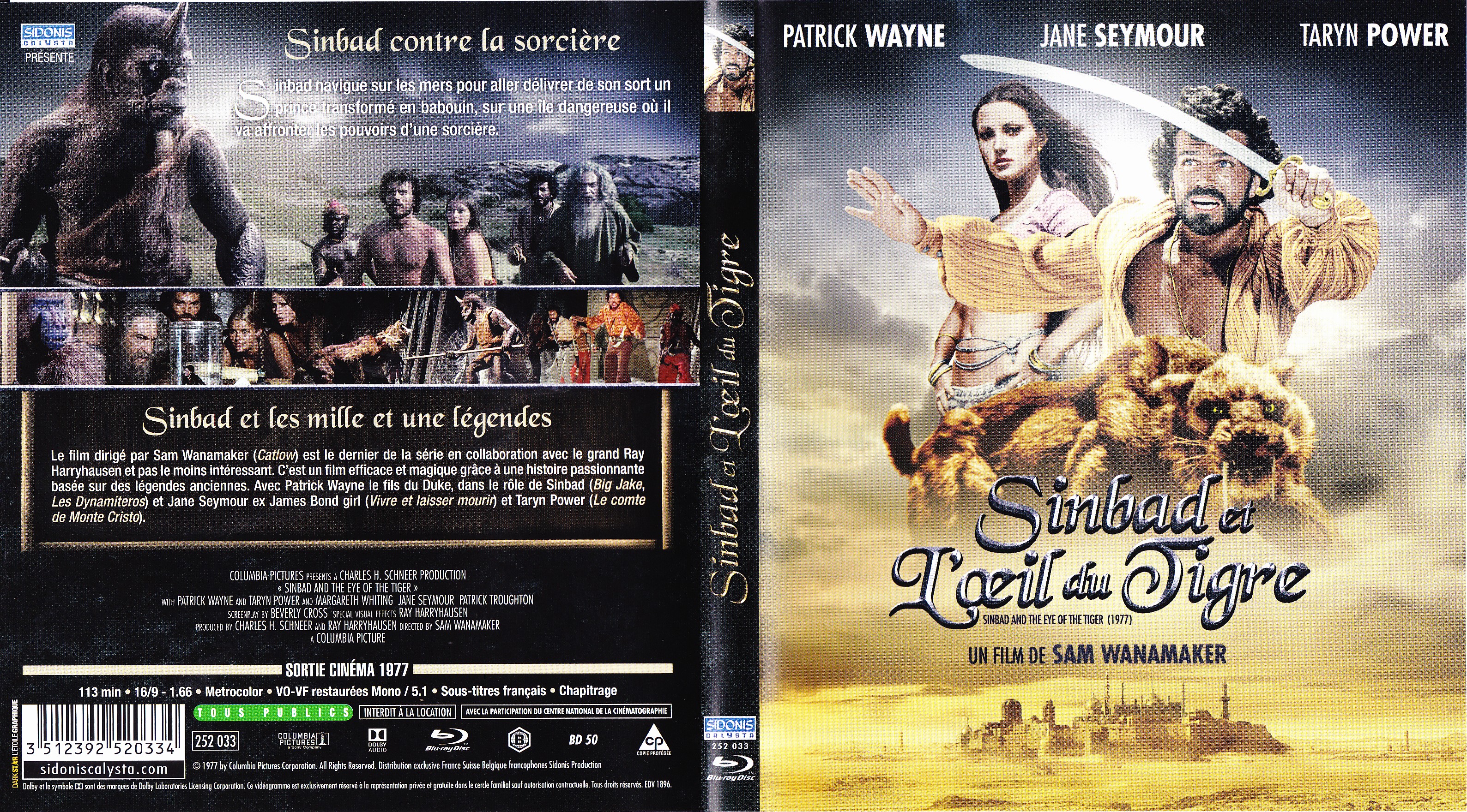 Jaquette DVD Sinbad et l