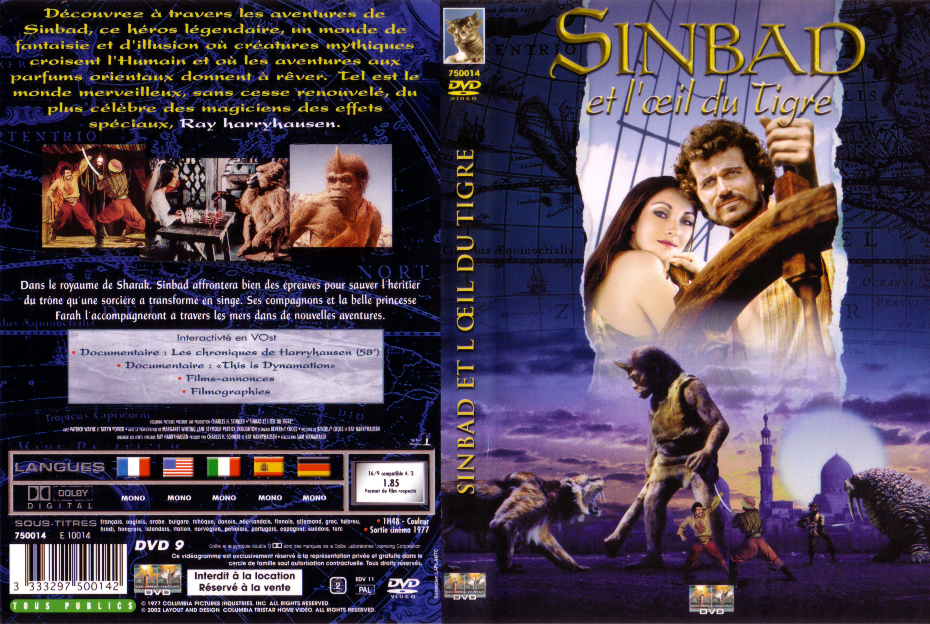 Jaquette DVD Sinbad et l