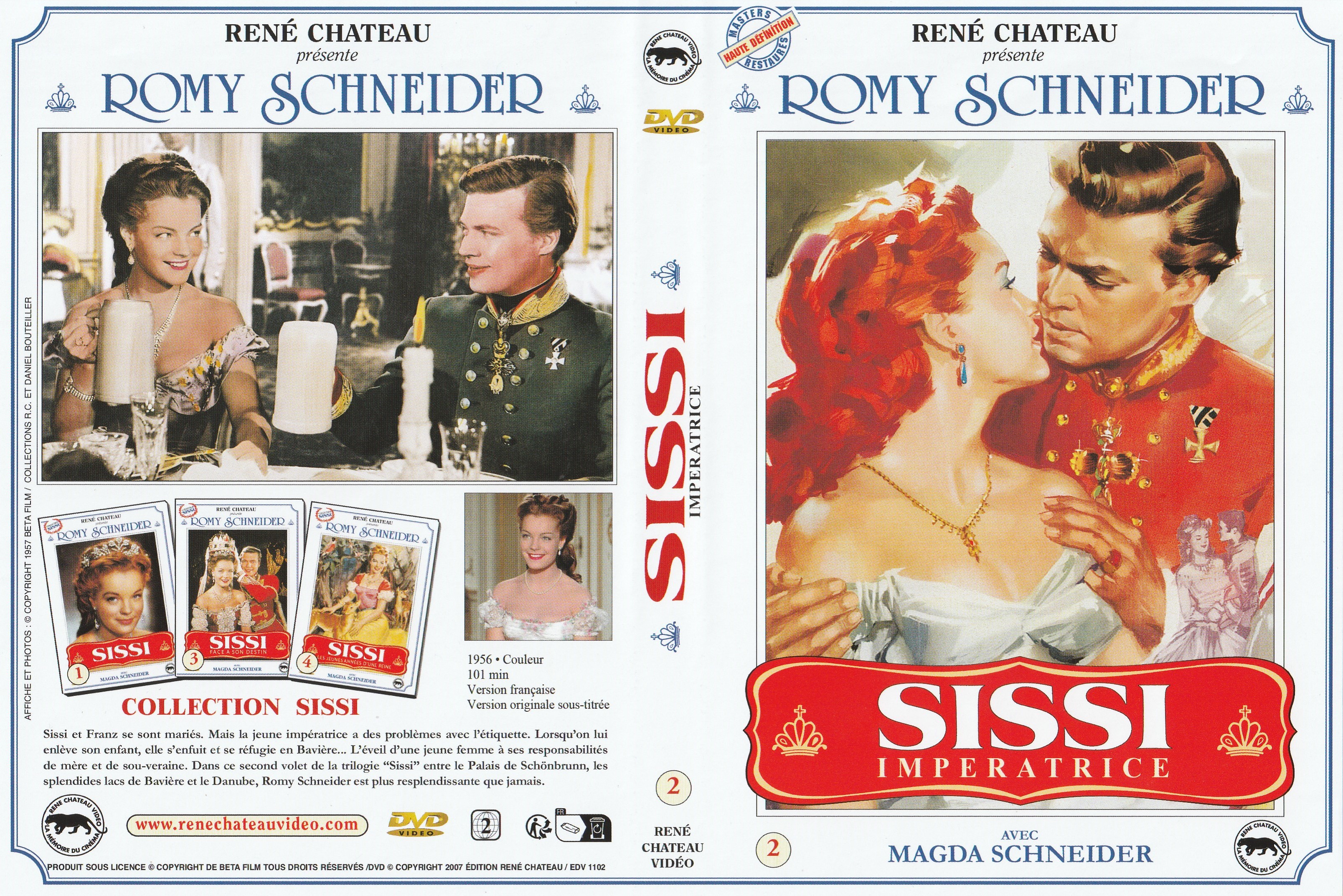 Jaquette DVD Sissi imp�ratrice v2