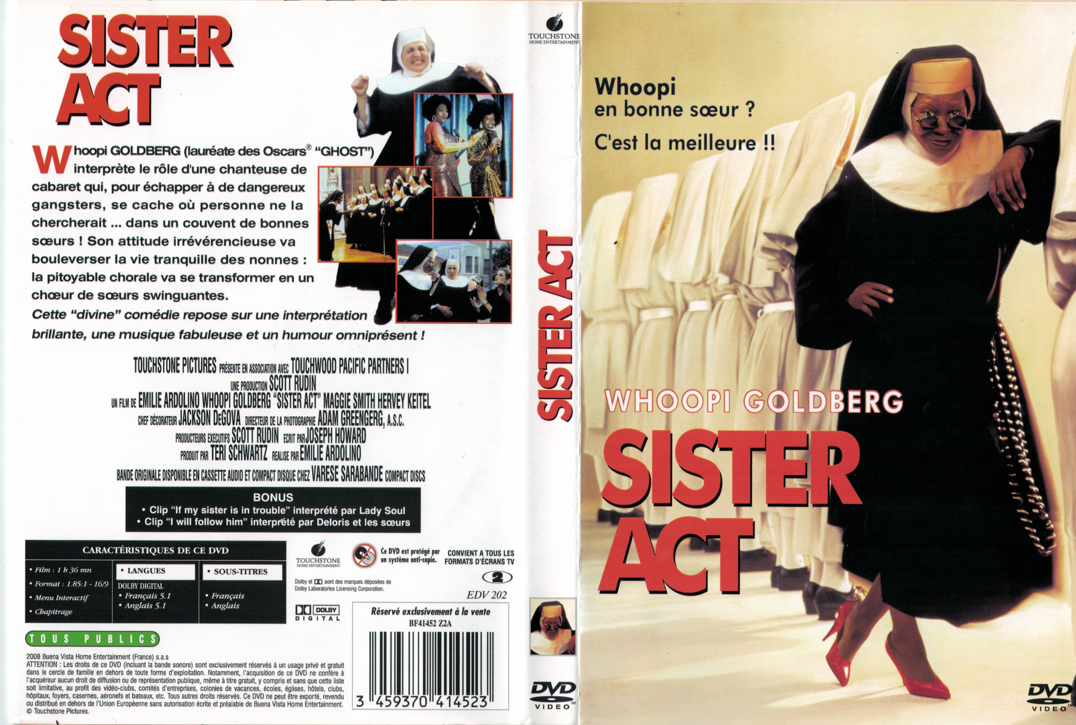 Jaquette DVD Sister Act