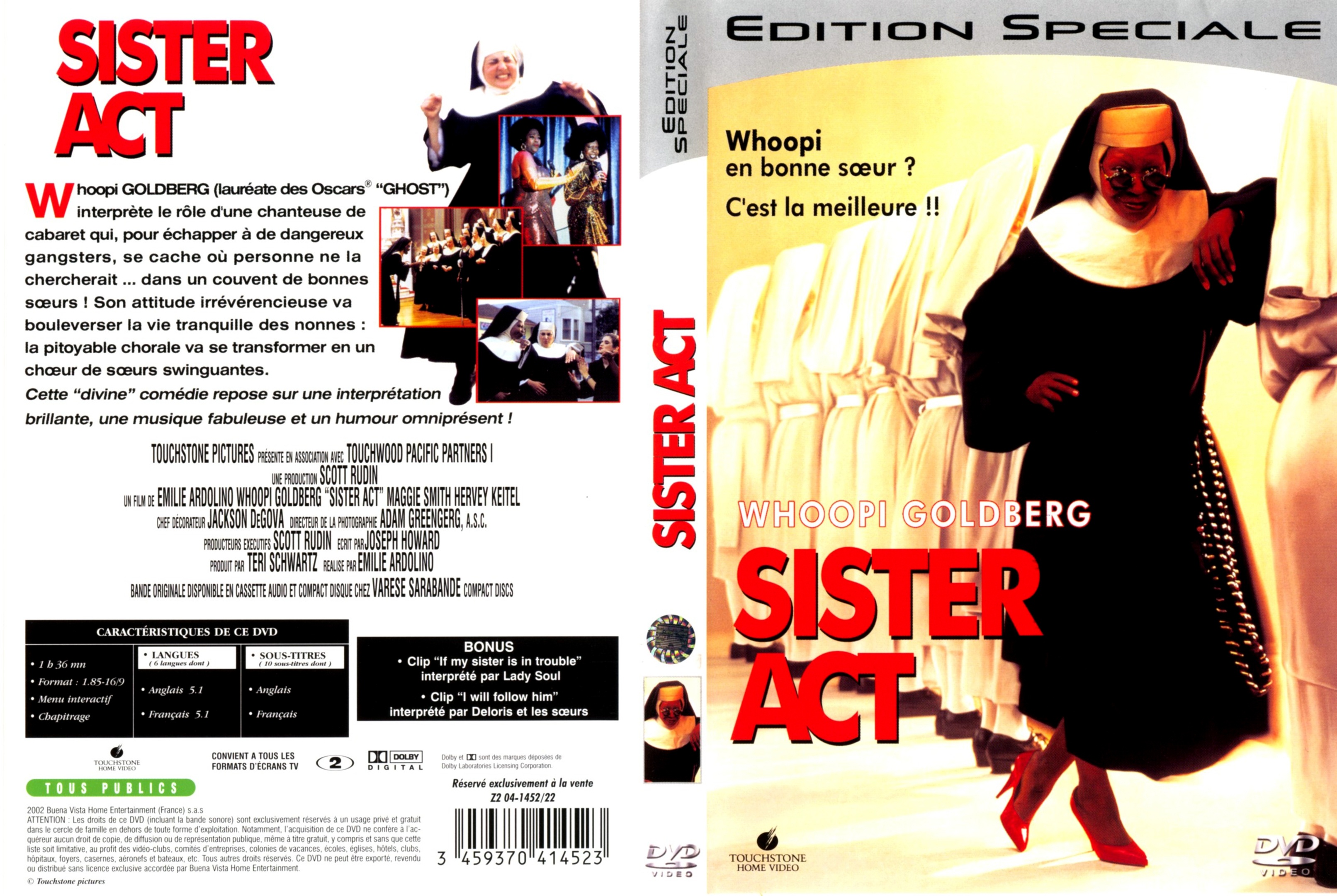 Jaquette DVD Sister act