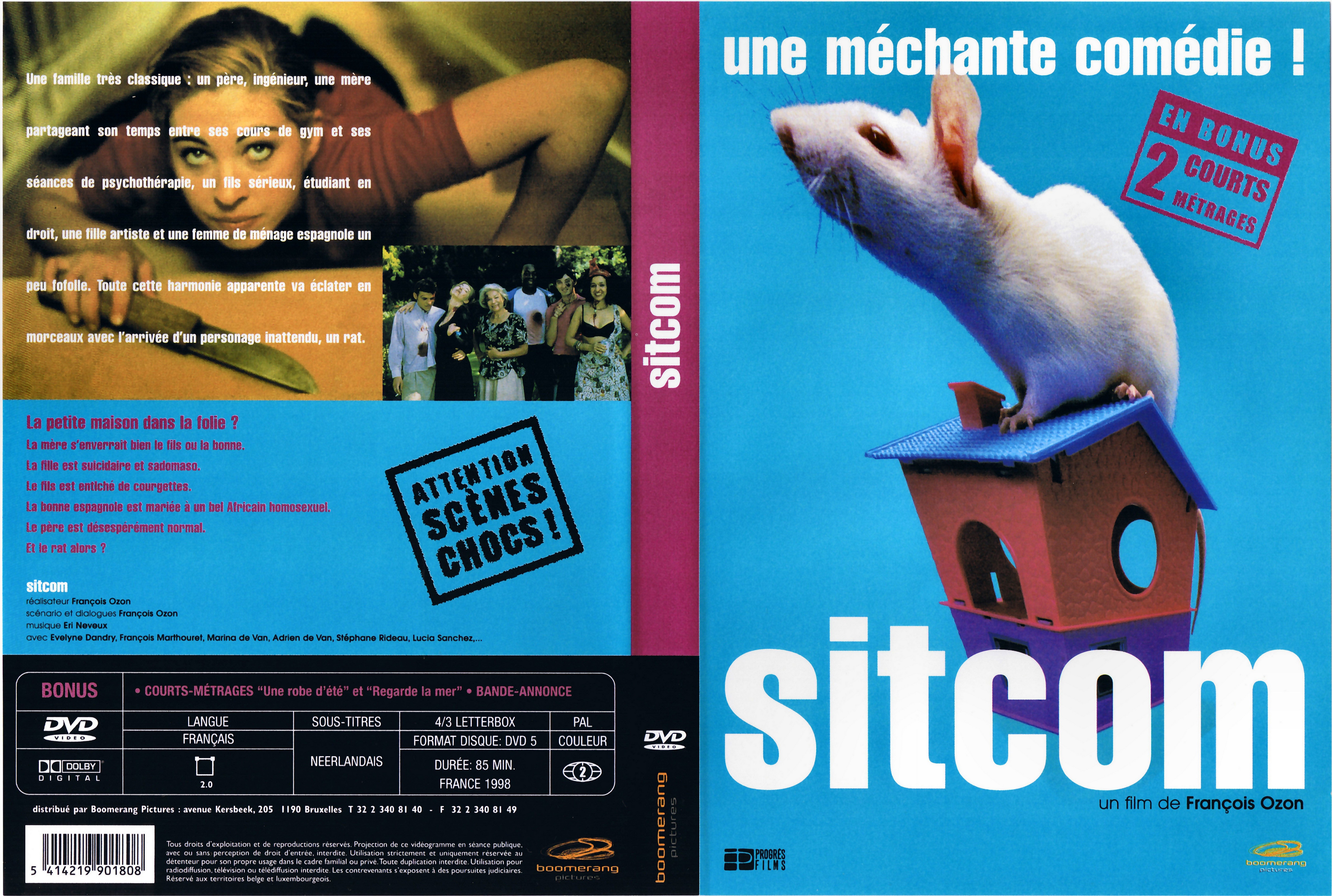 Jaquette DVD Sitcom v2