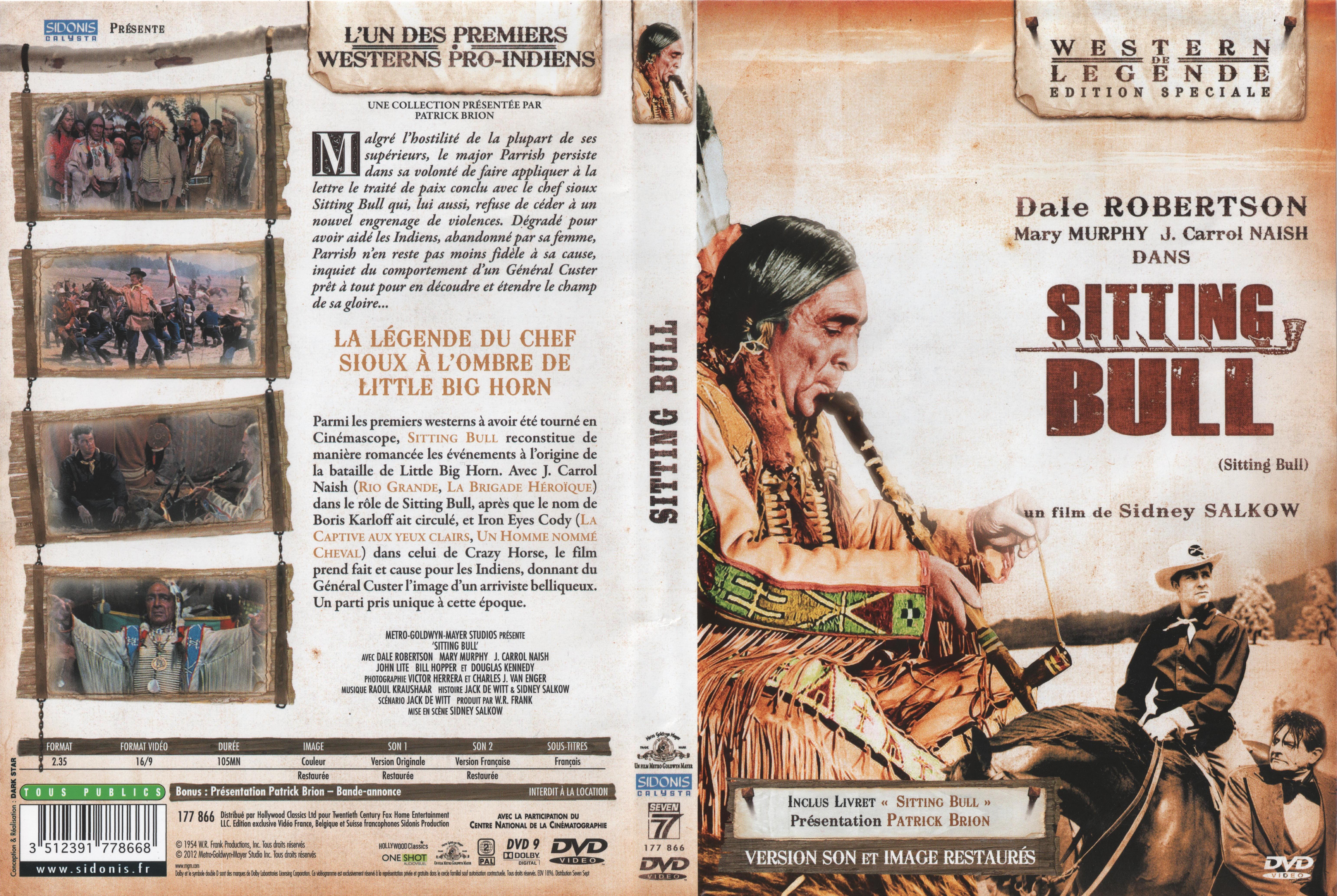Jaquette DVD Sitting Bull v2