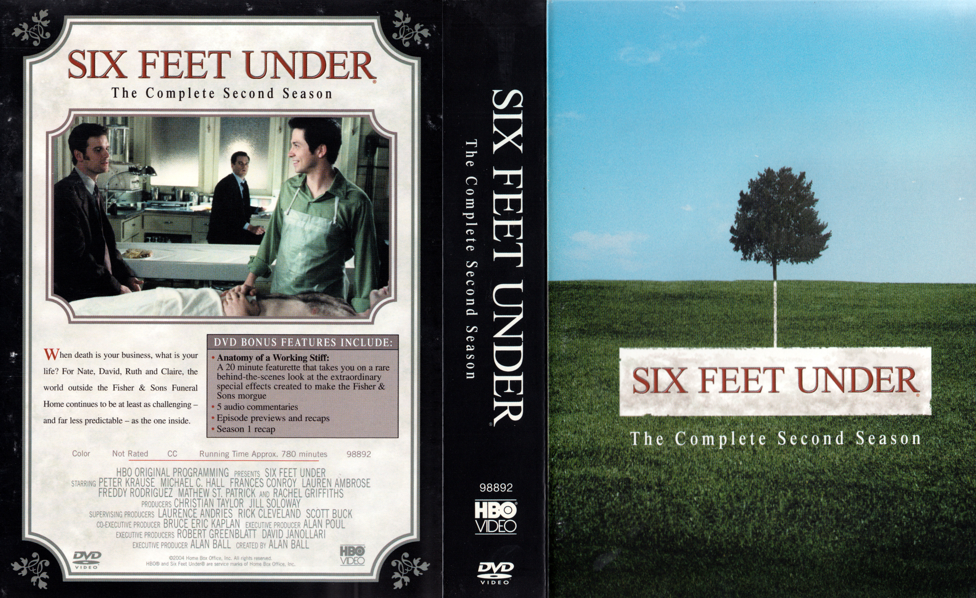 Jaquette DVD Six feet under Saison 2 Zone 1