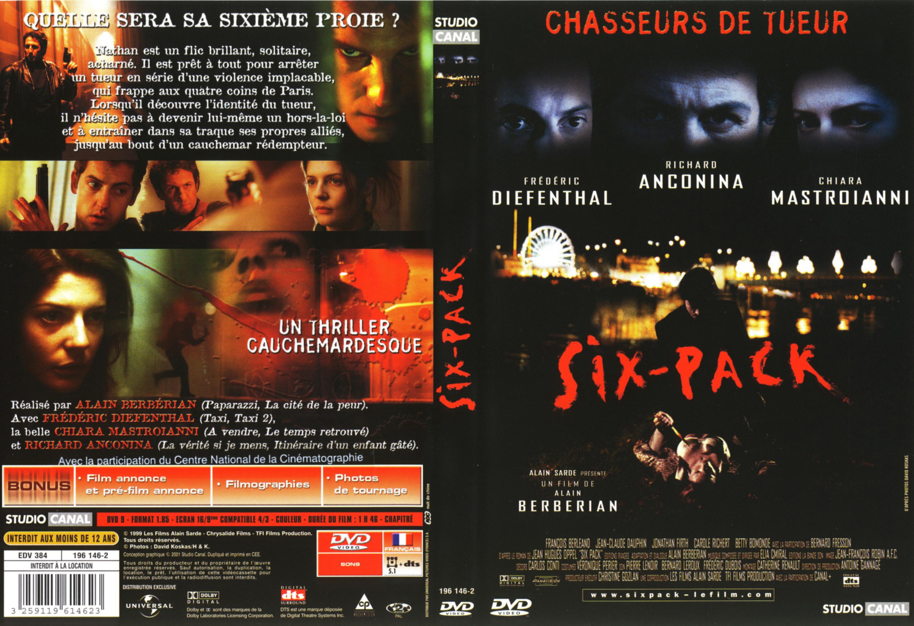 Jaquette DVD Six-pack