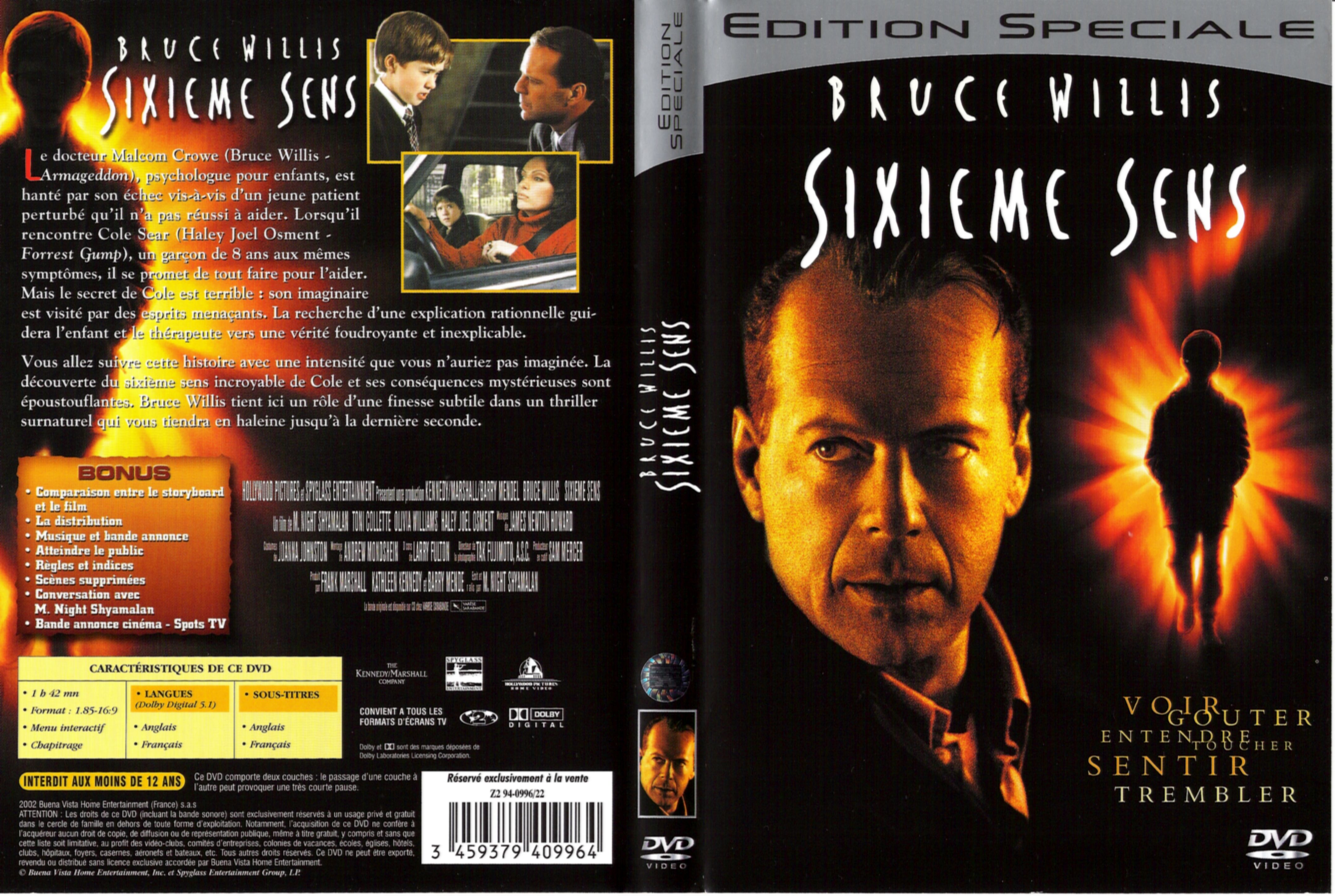 Jaquette DVD Sixime sens v2