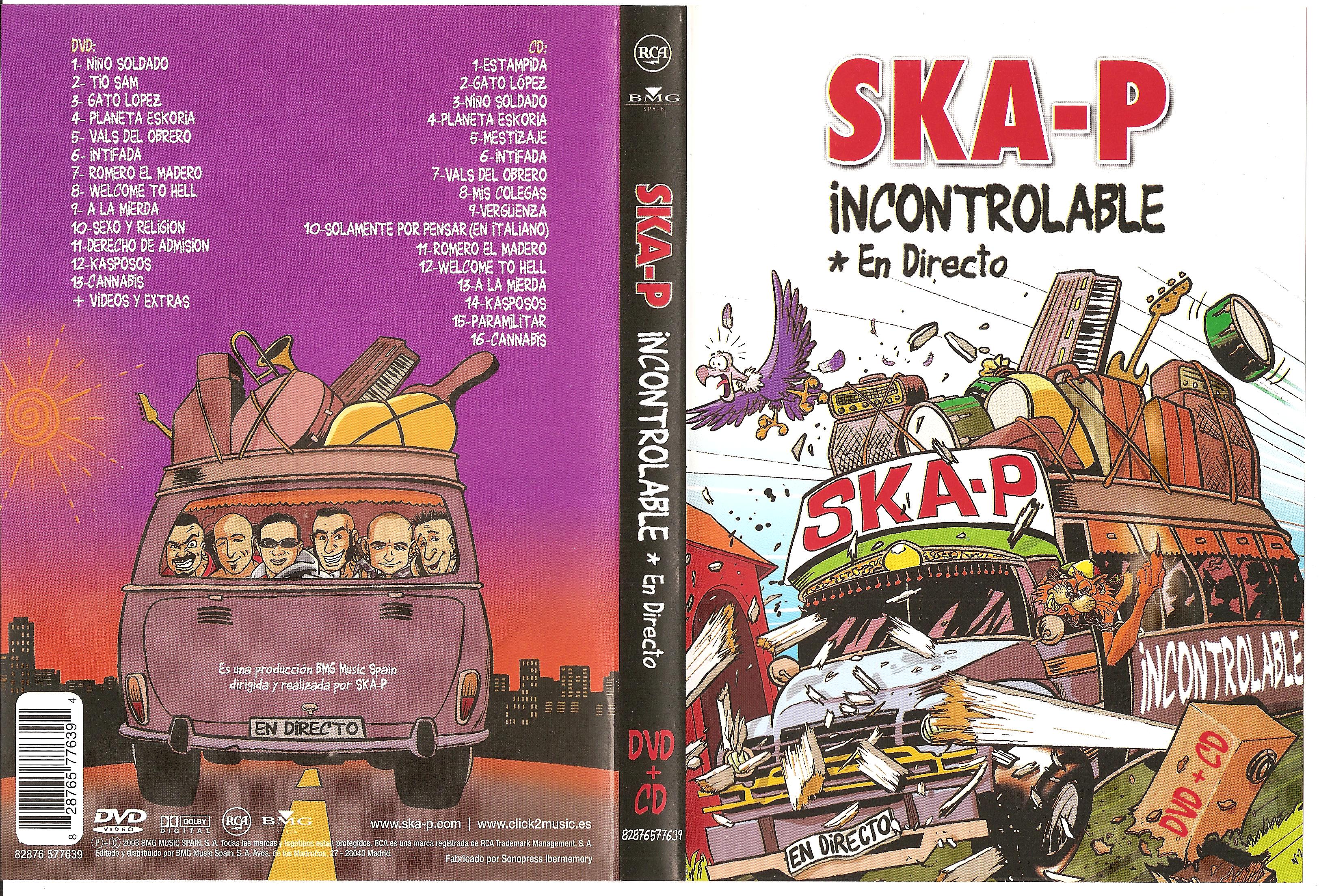 Jaquette DVD Ska-P