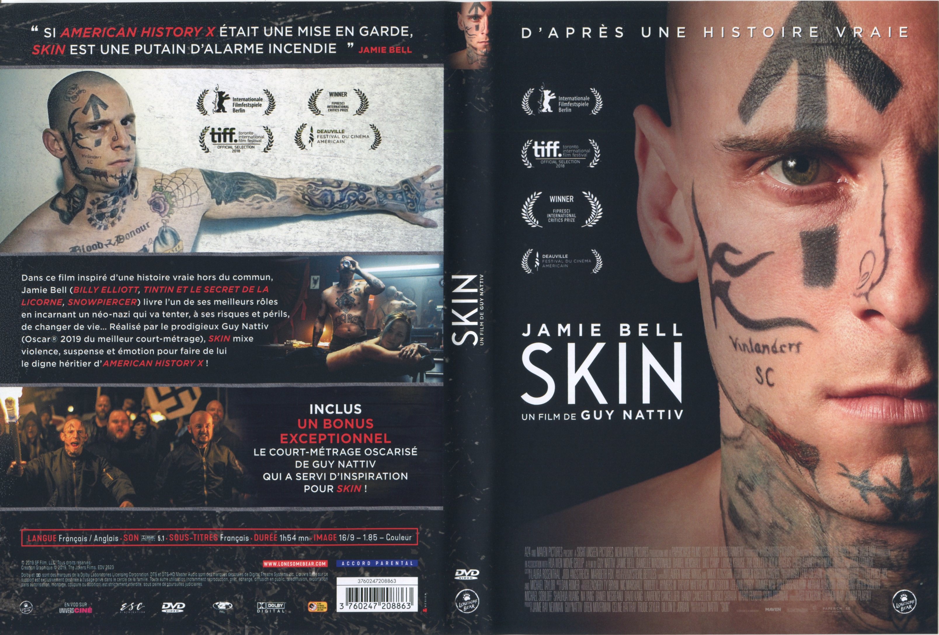 Jaquette DVD Skin