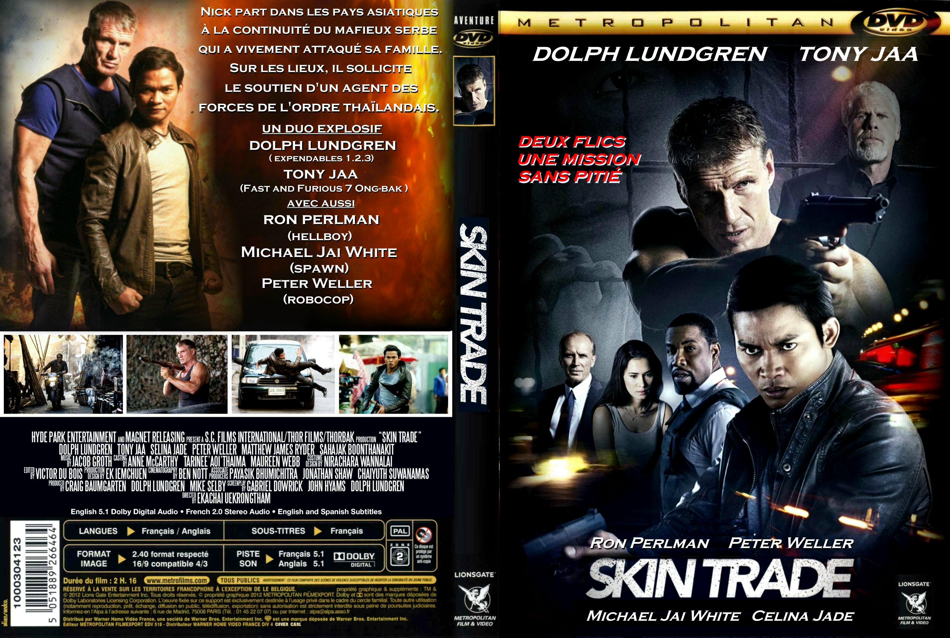 Jaquette DVD Skin trade custom v2