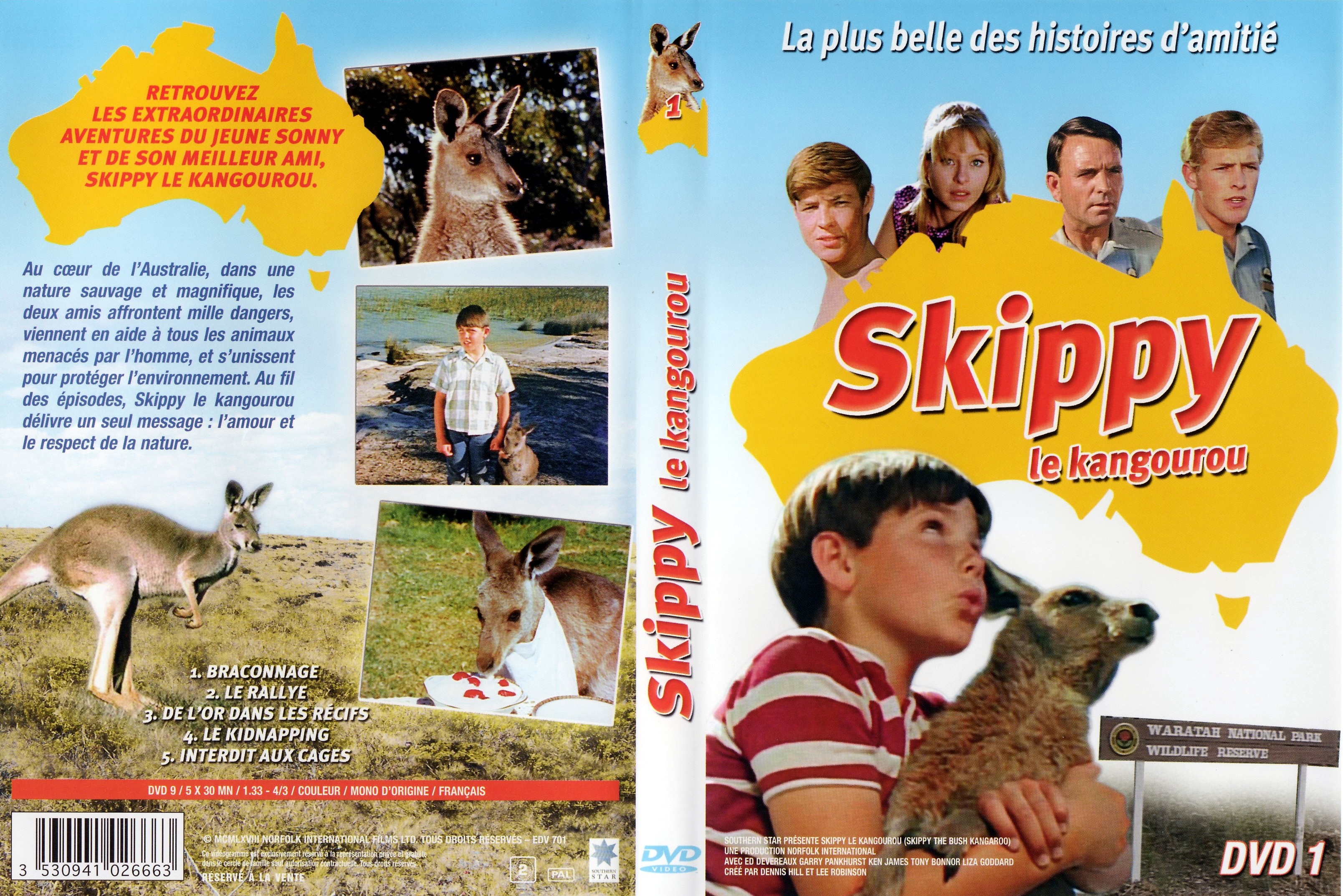 Jaquette DVD Skippy le kangourou DVD 1