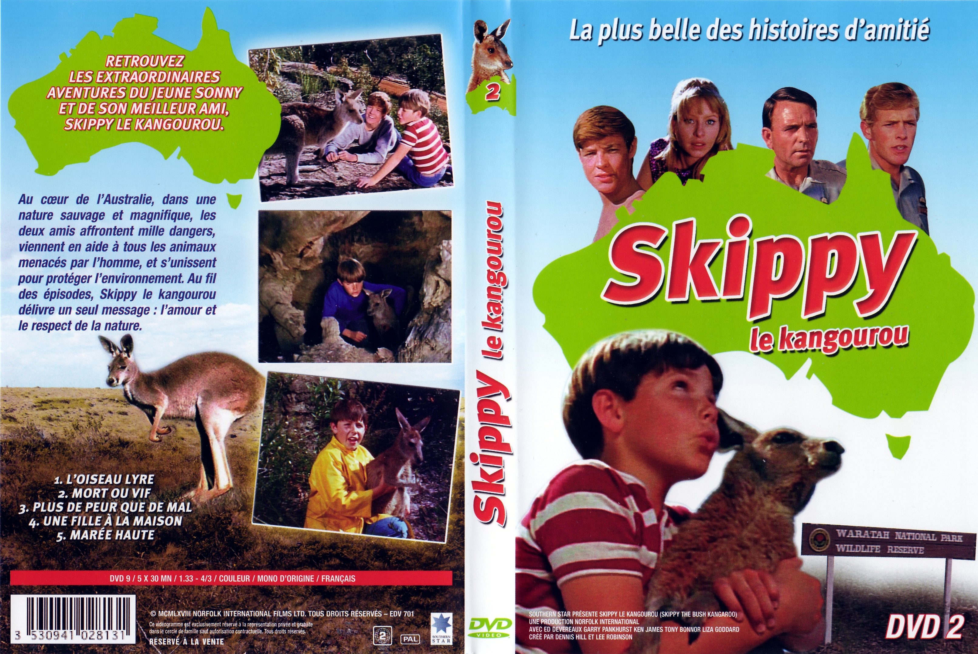 Jaquette DVD Skippy le kangourou DVD 2