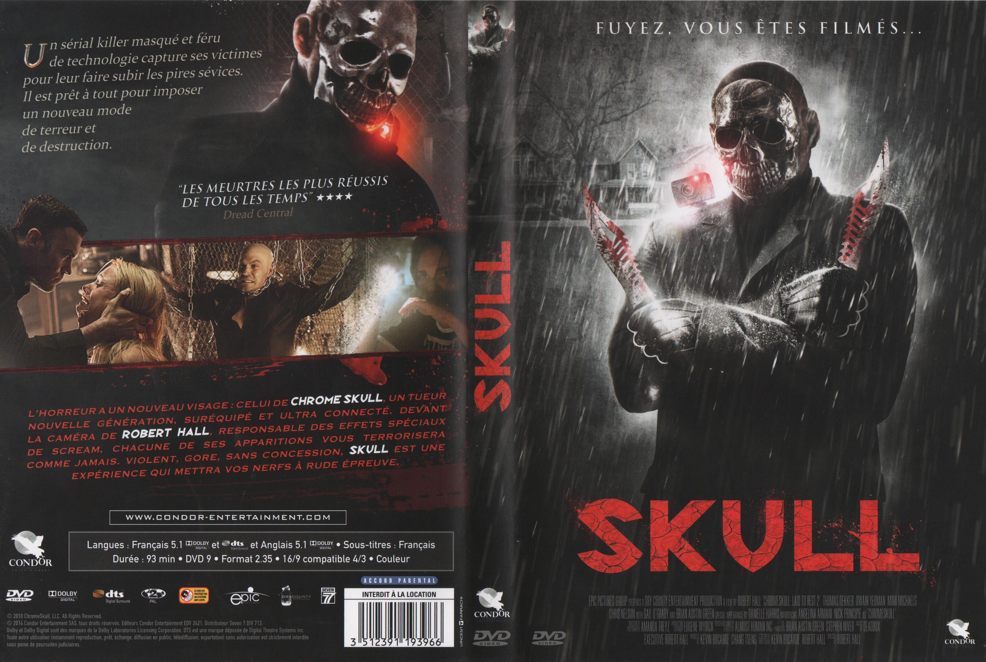 Jaquette DVD Skull