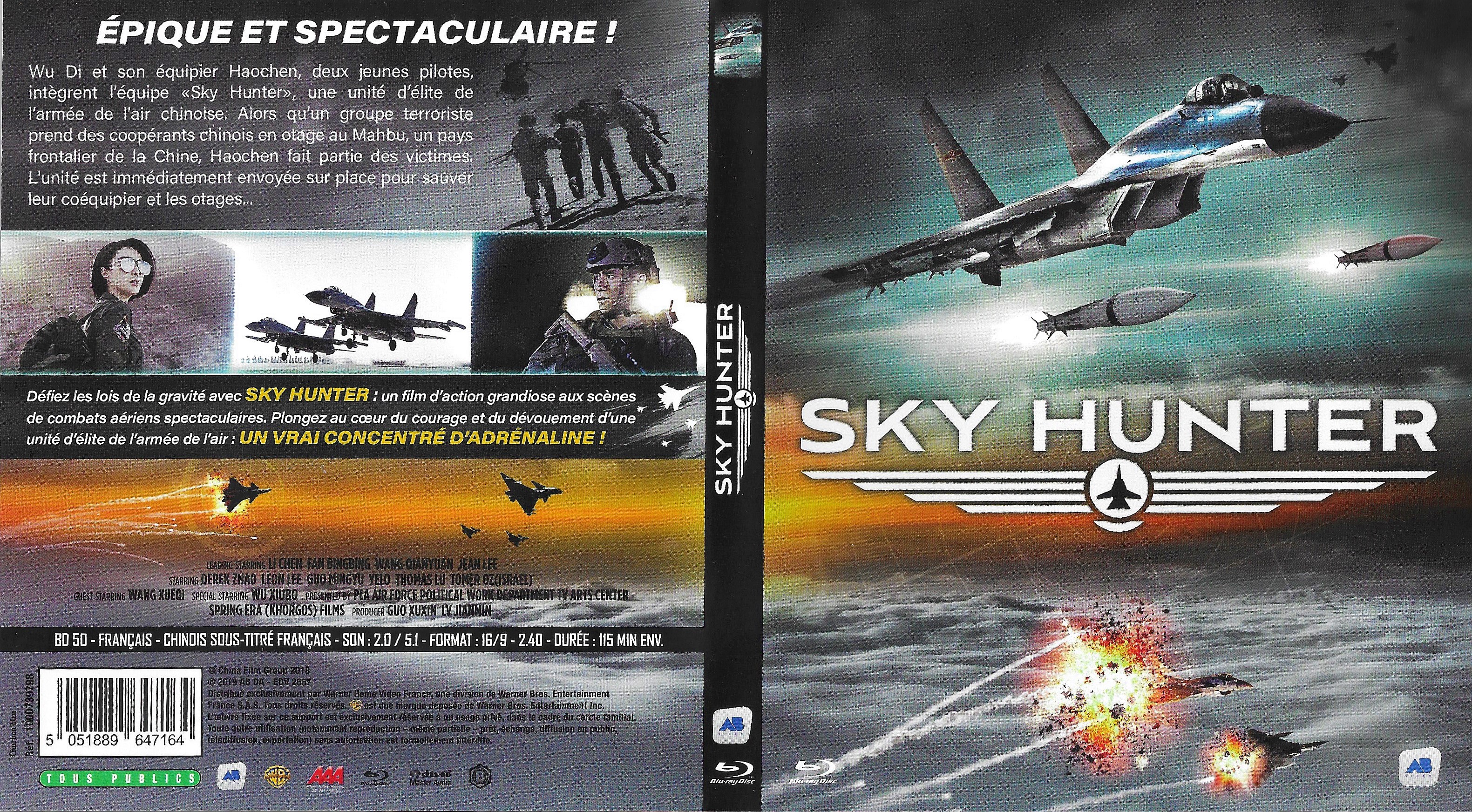 Jaquette DVD Sky Hunter (BLU-RAY)