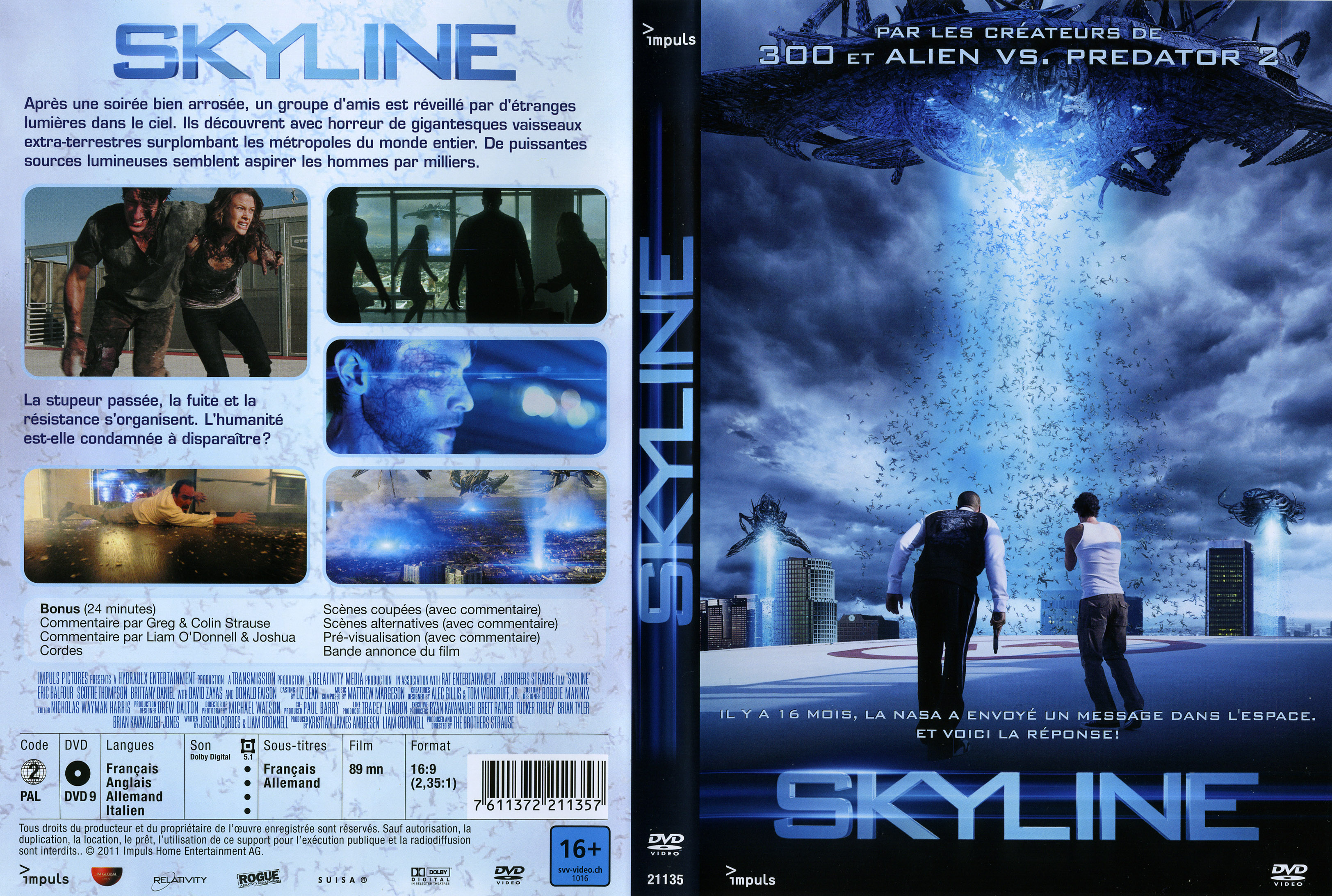 Jaquette DVD Skyline
