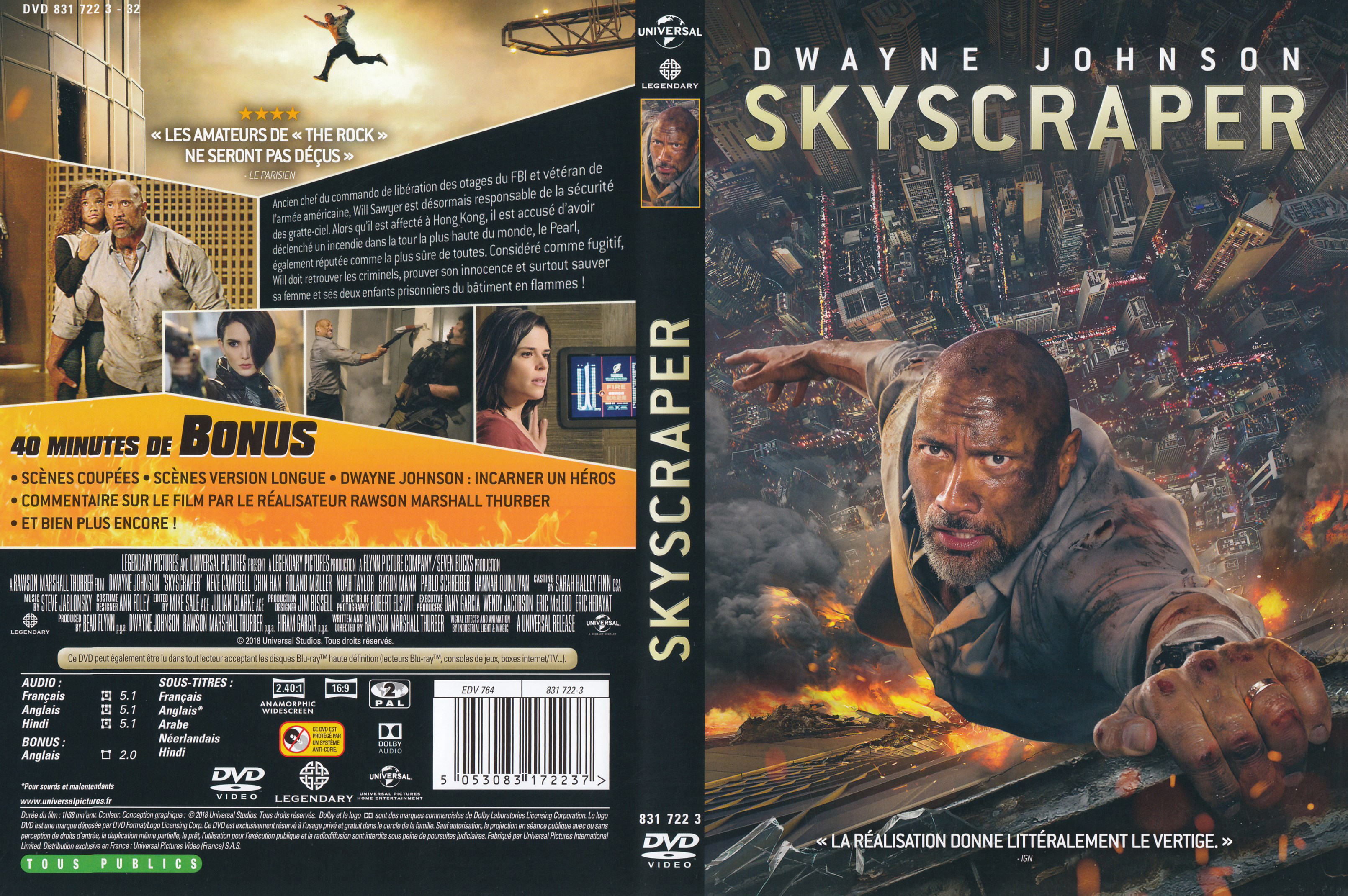 Jaquette DVD Skyscraper