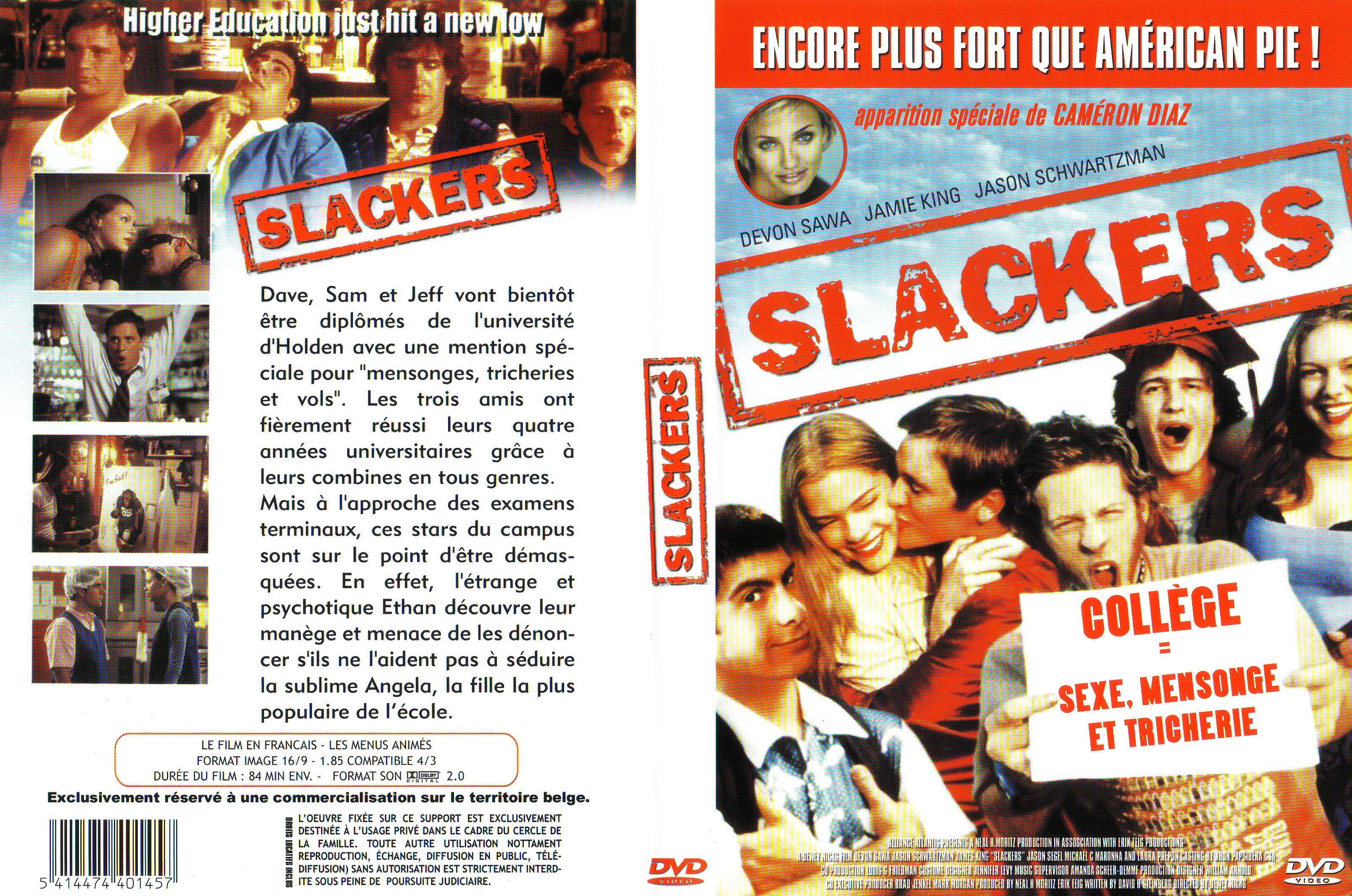 Jaquette DVD Slackers