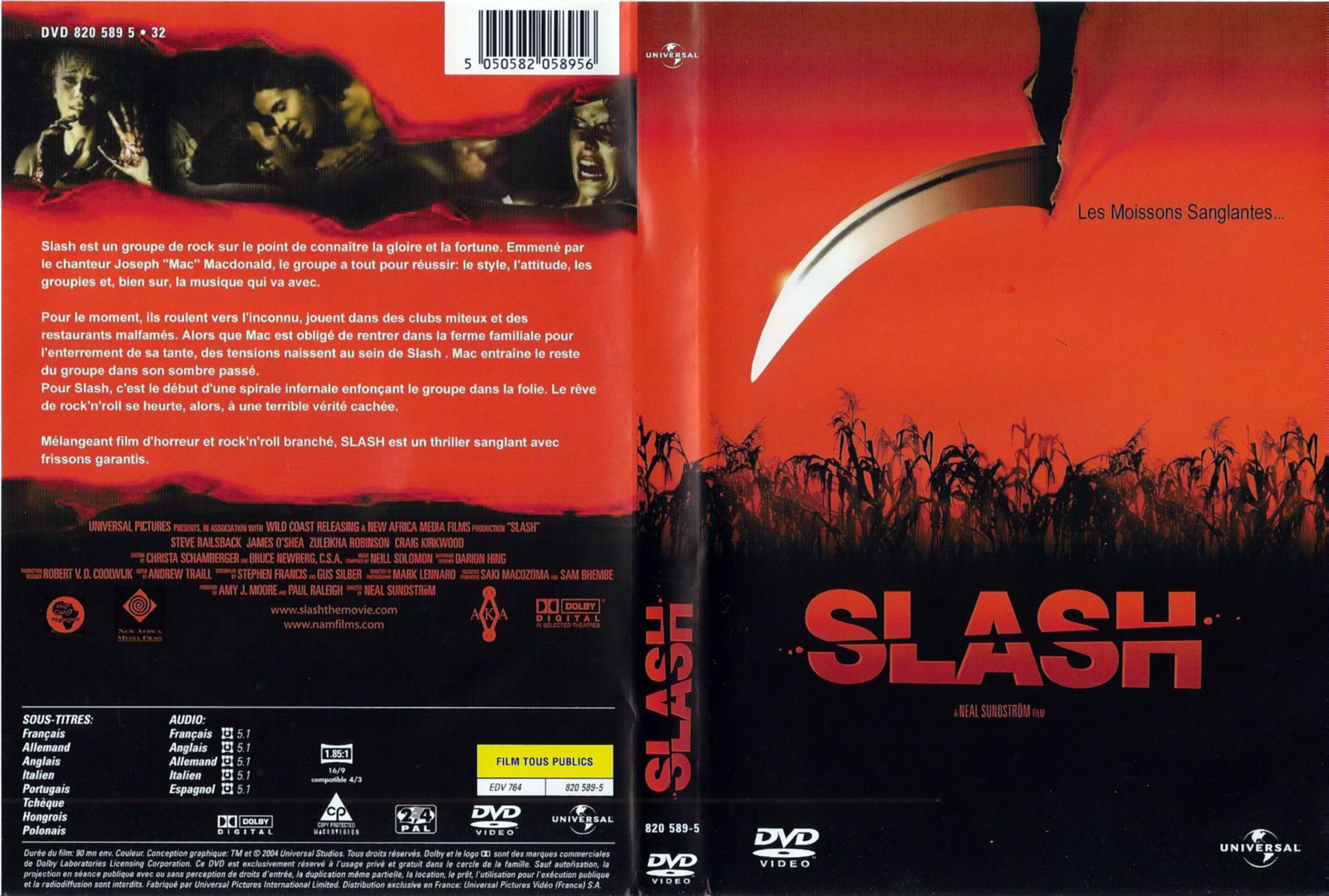 Jaquette DVD Slash