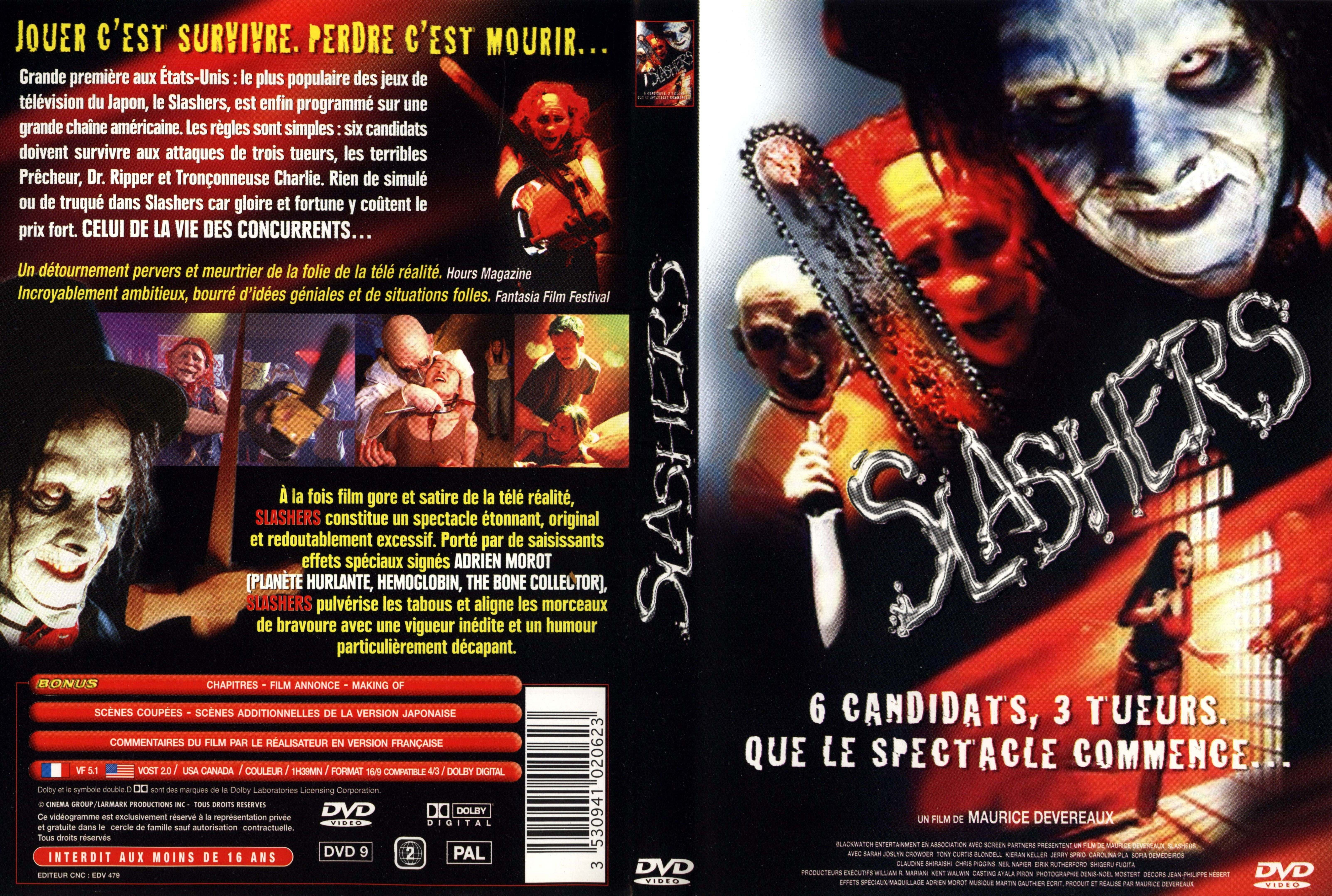 Jaquette DVD Slashers