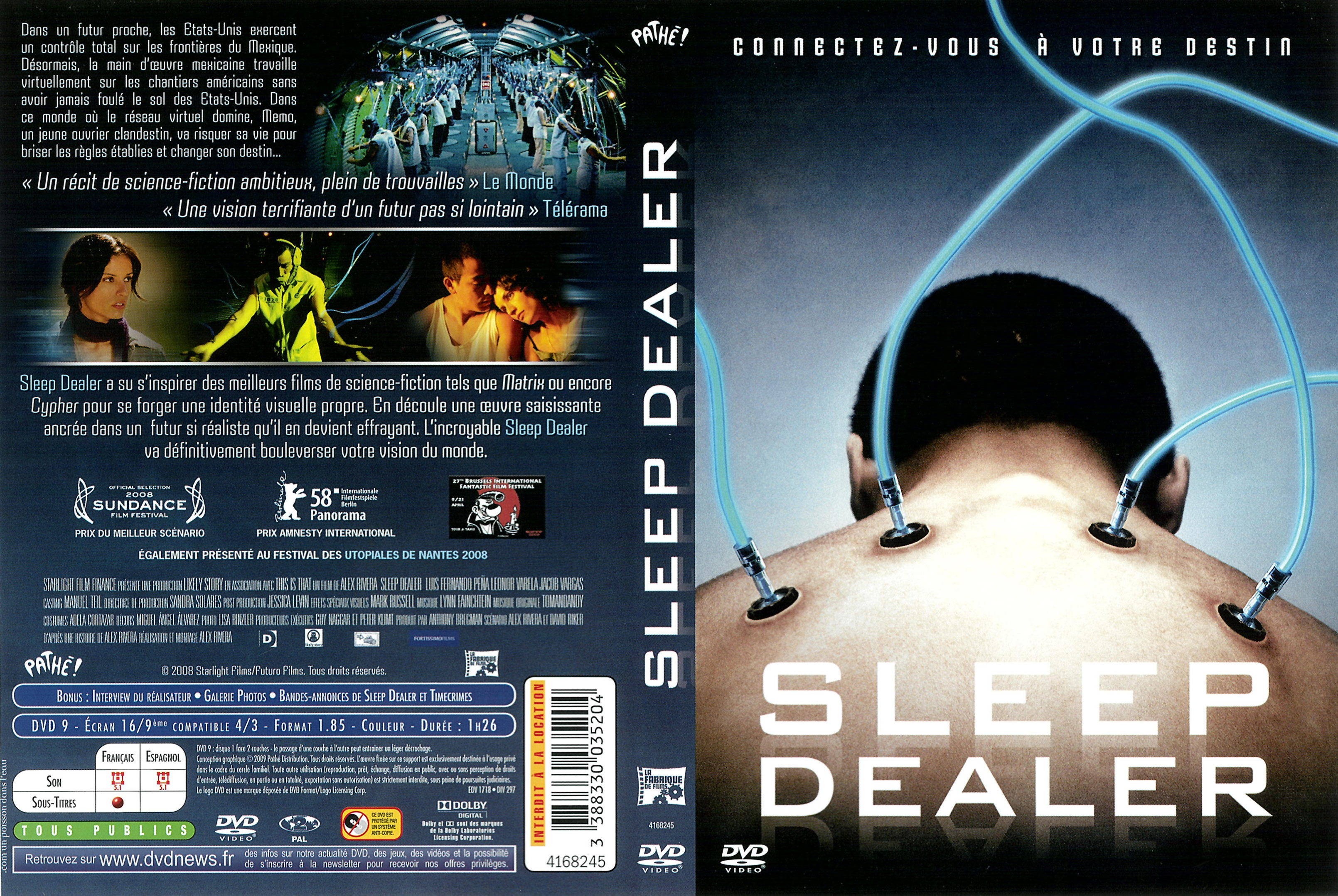 Jaquette DVD Sleep Dealer