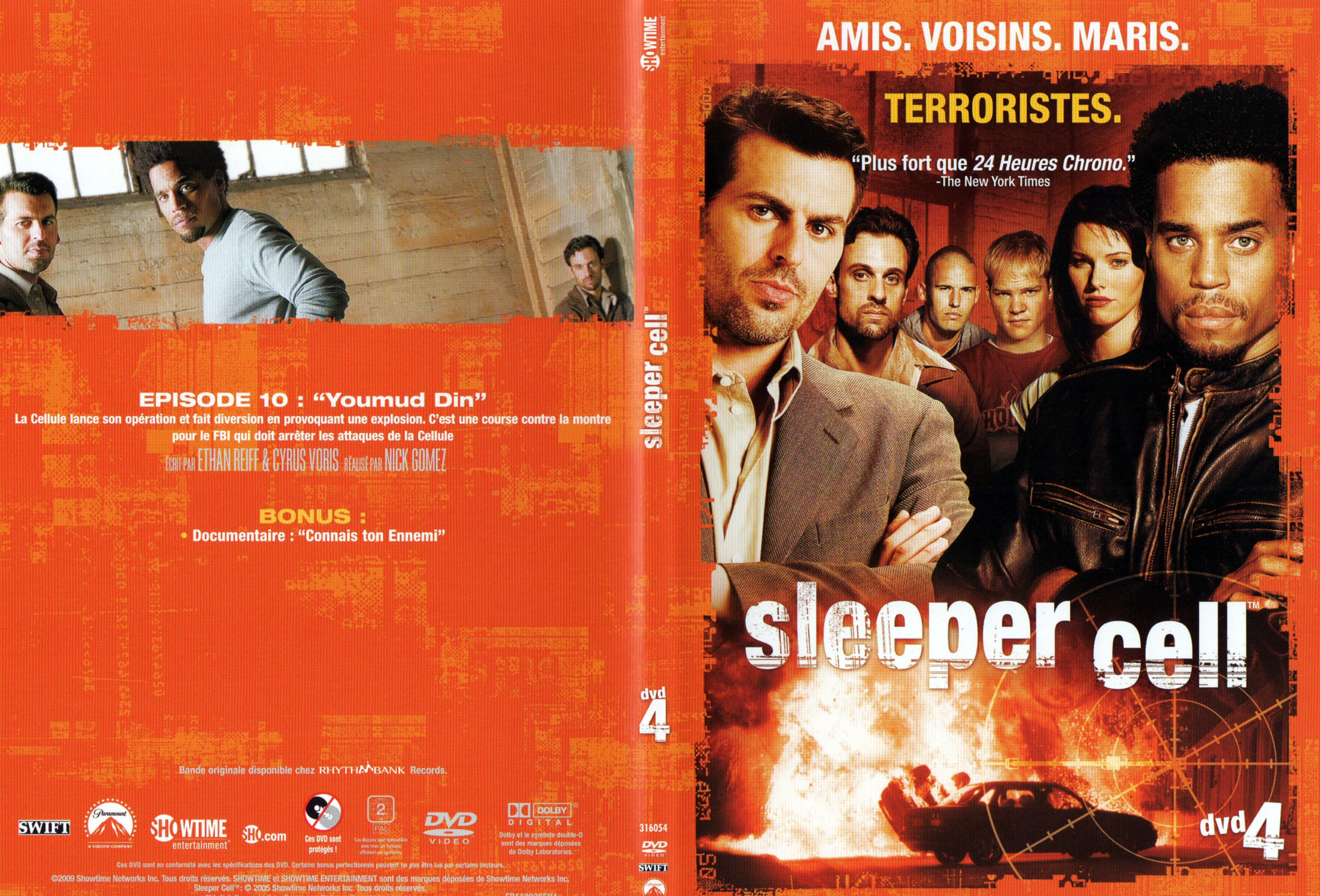 Jaquette DVD Sleeper cell Saison 1 DVD 4