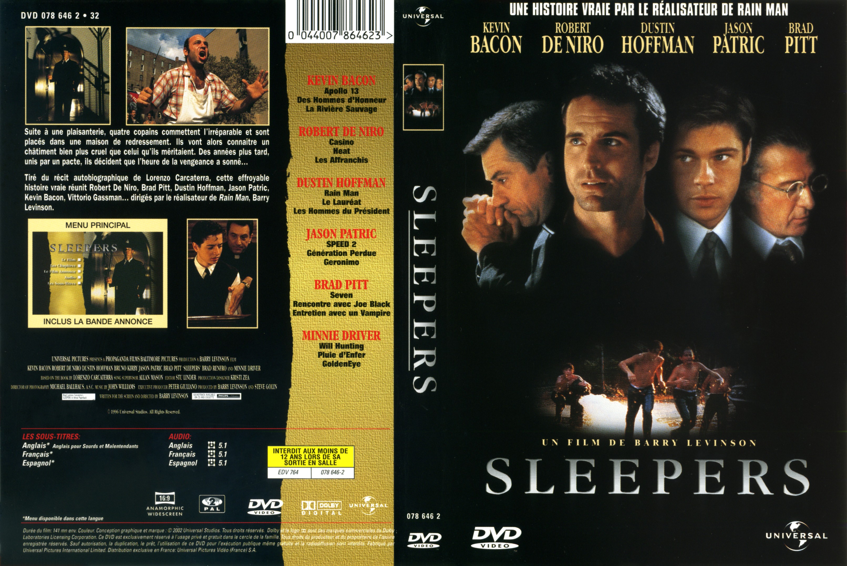 Jaquette DVD Sleepers