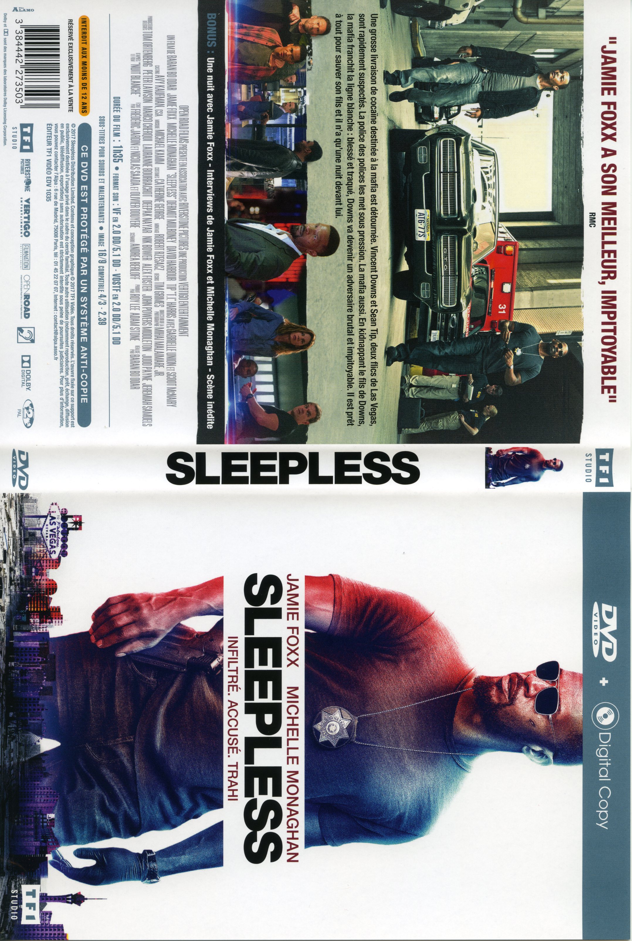 Jaquette DVD Sleepless