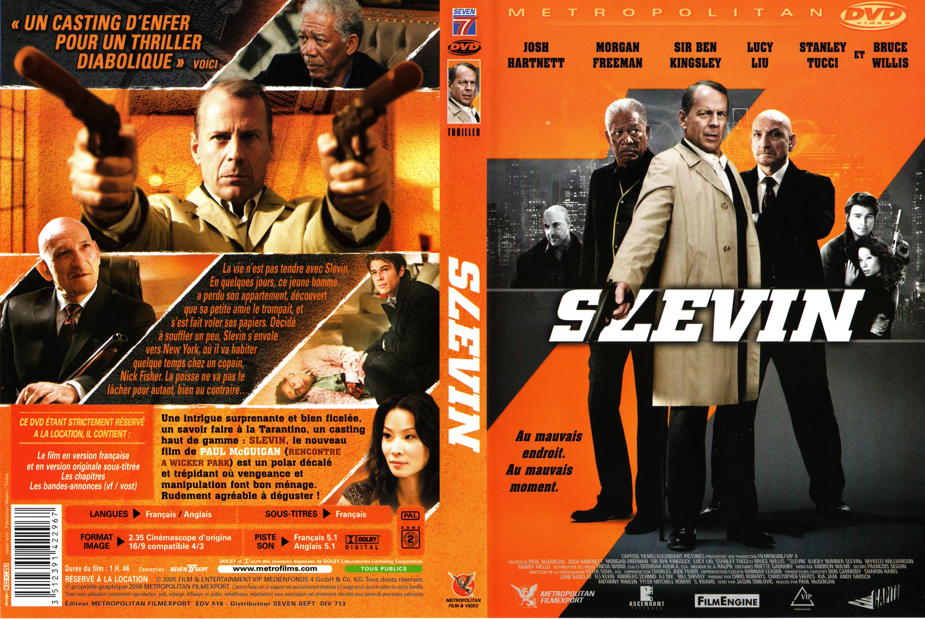 Jaquette DVD Slevin