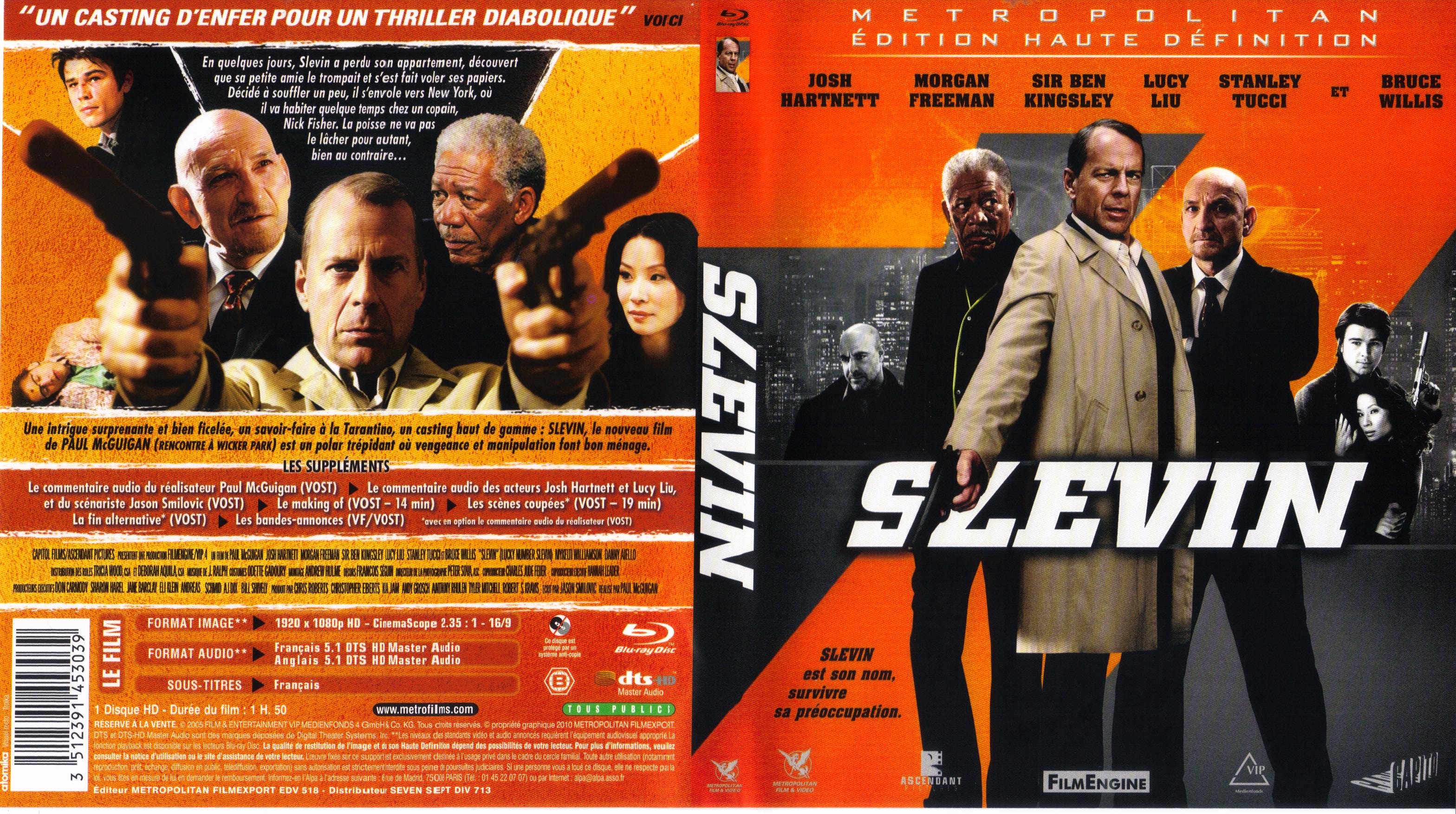 Jaquette DVD Slevin (BLU-RAY)