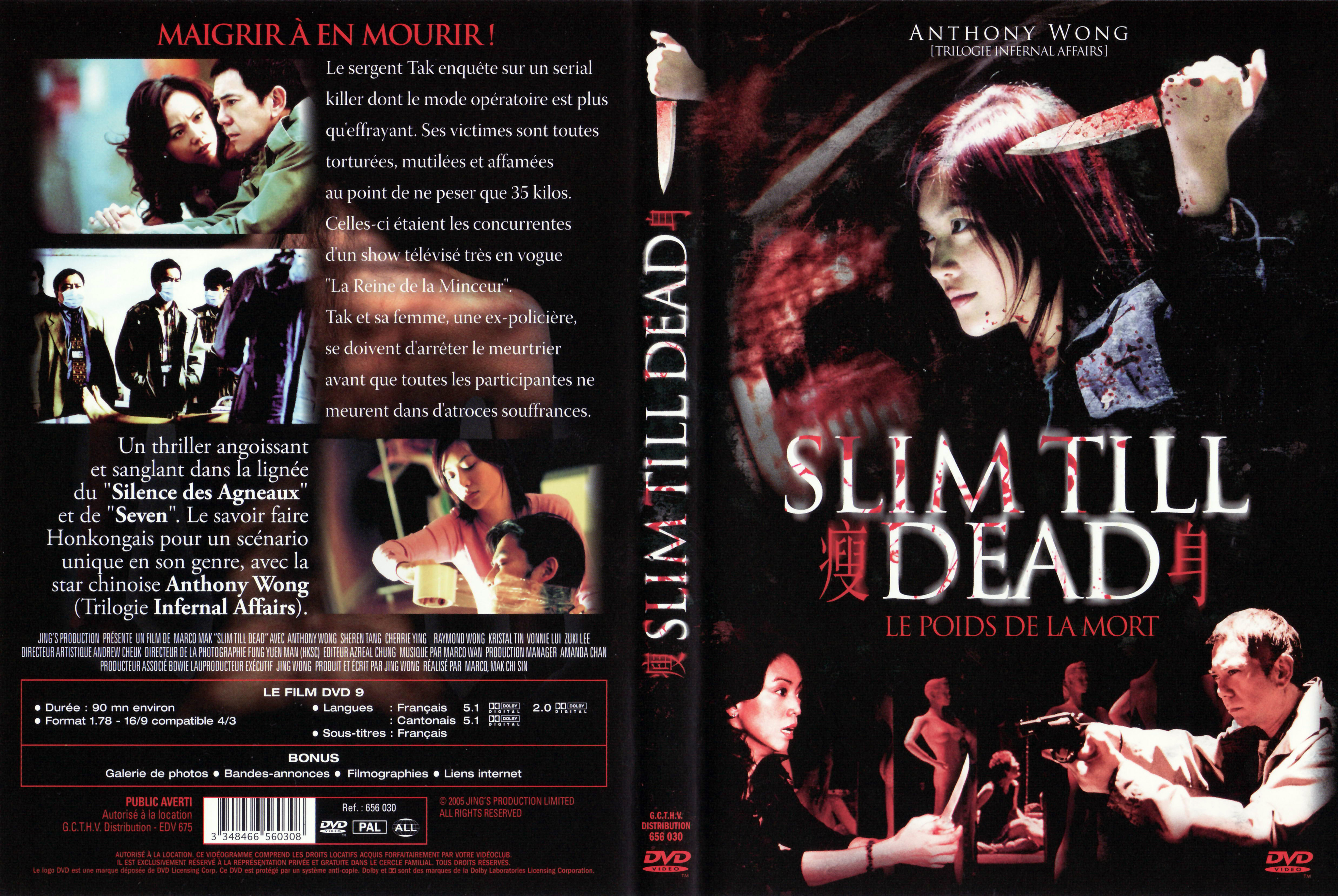 Jaquette DVD Slim till dead