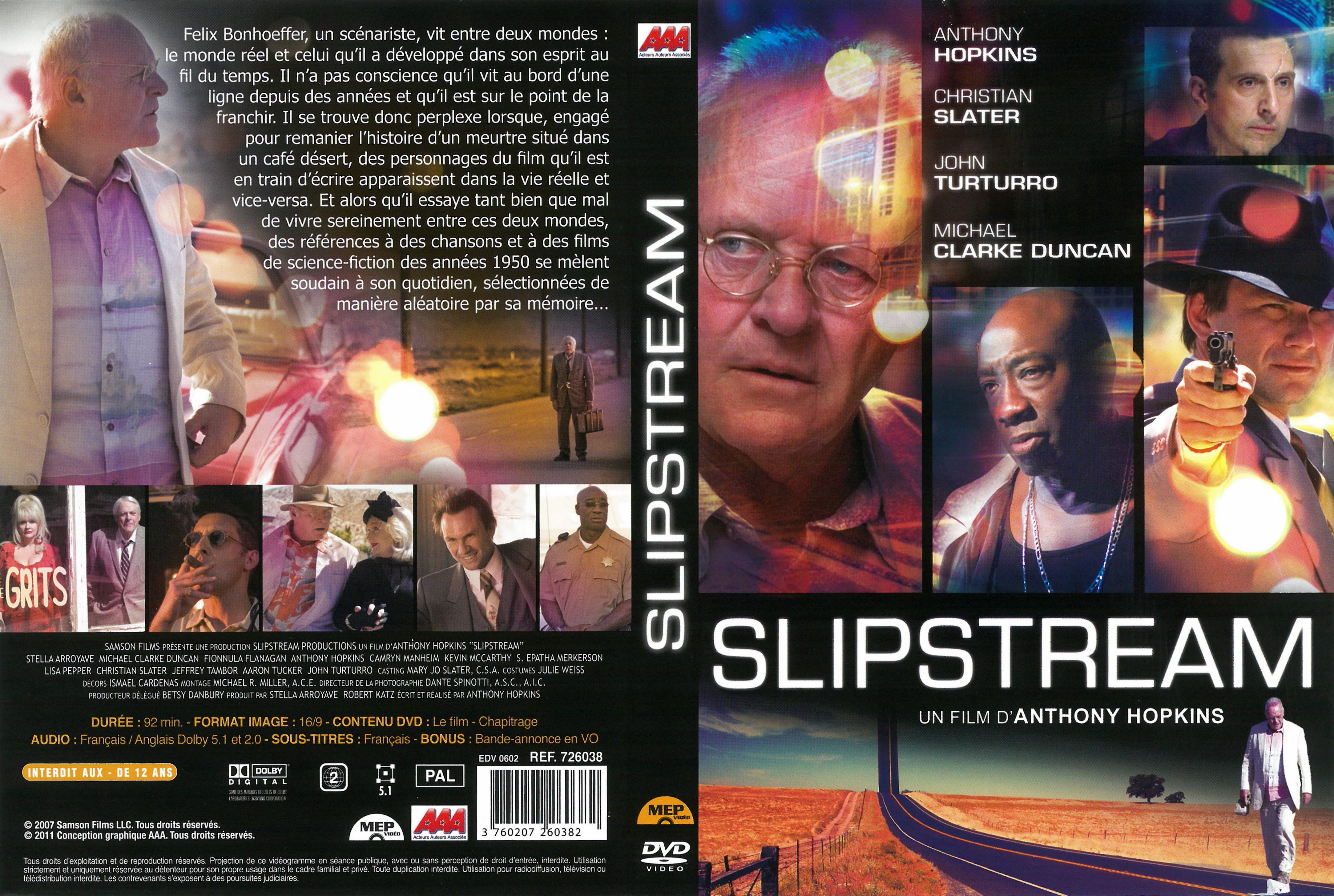 Jaquette DVD Slipstream (2007)