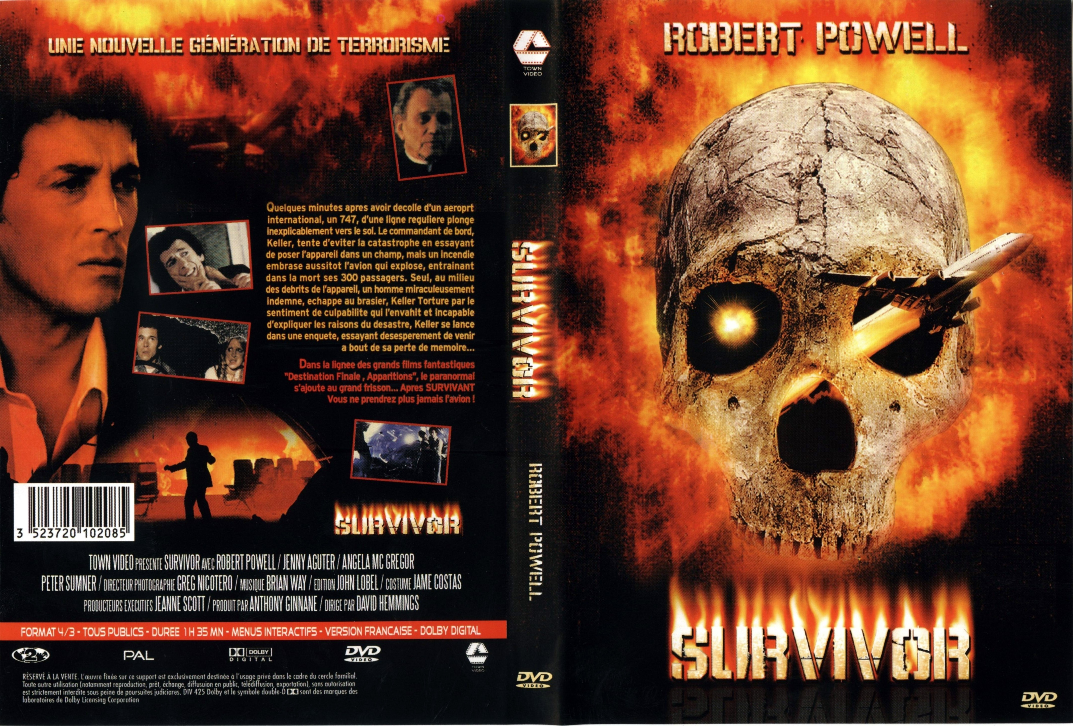 Jaquette DVD Slirvivor