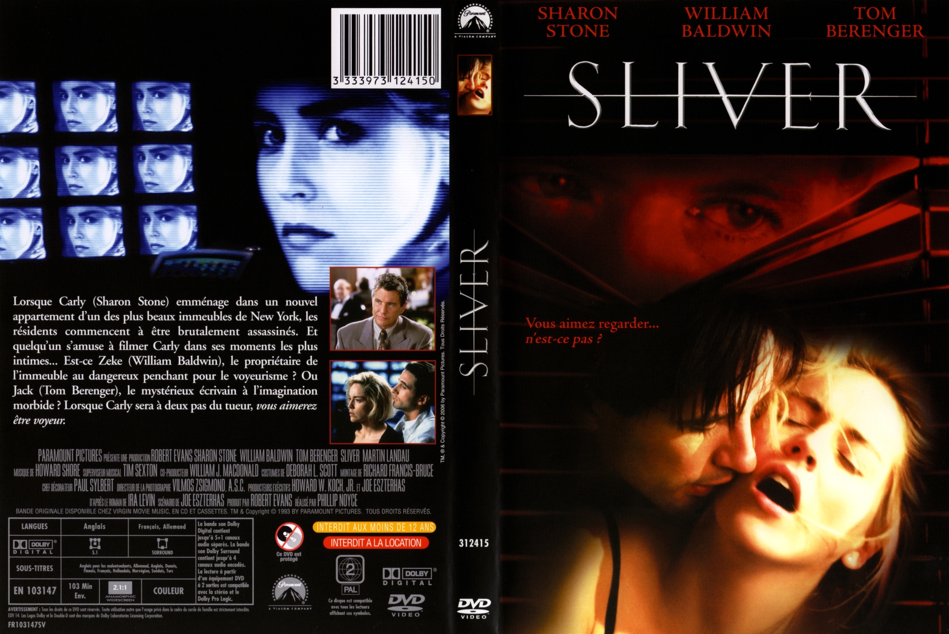 Jaquette DVD Sliver v2