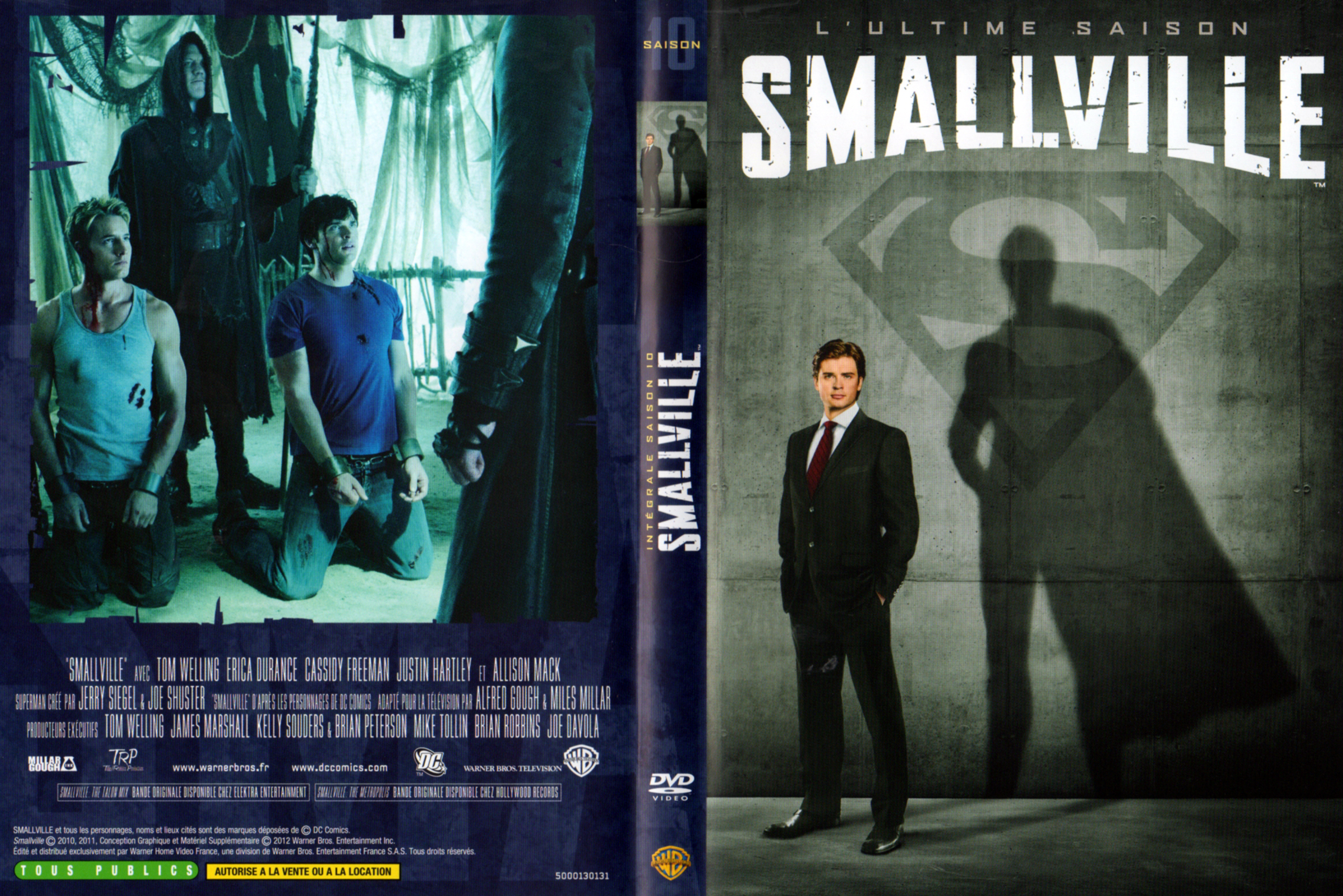 Jaquette DVD Smallville saison 10 COFFRET v2
