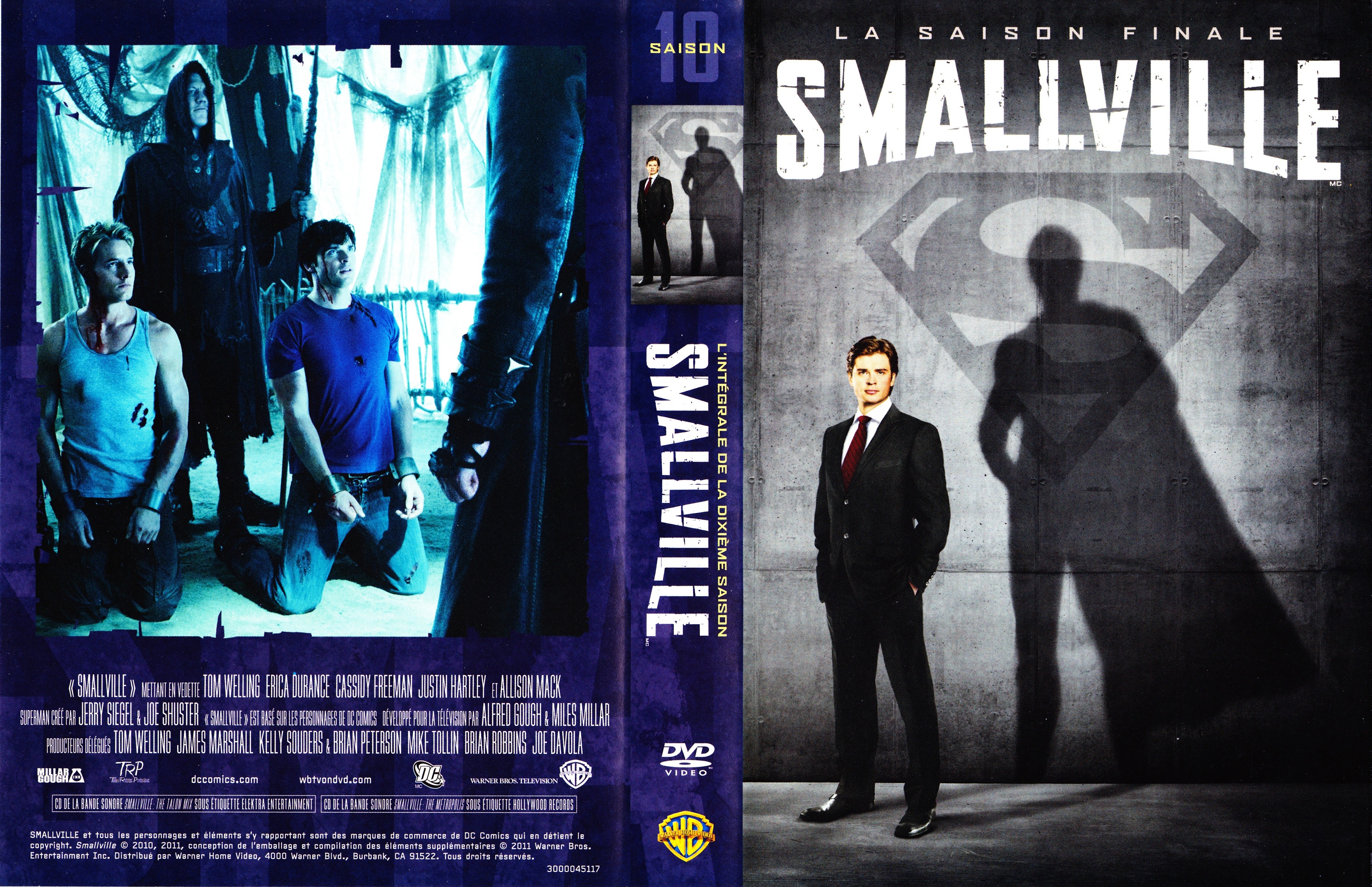 Jaquette DVD Smallville saison 10 COFFRET v3