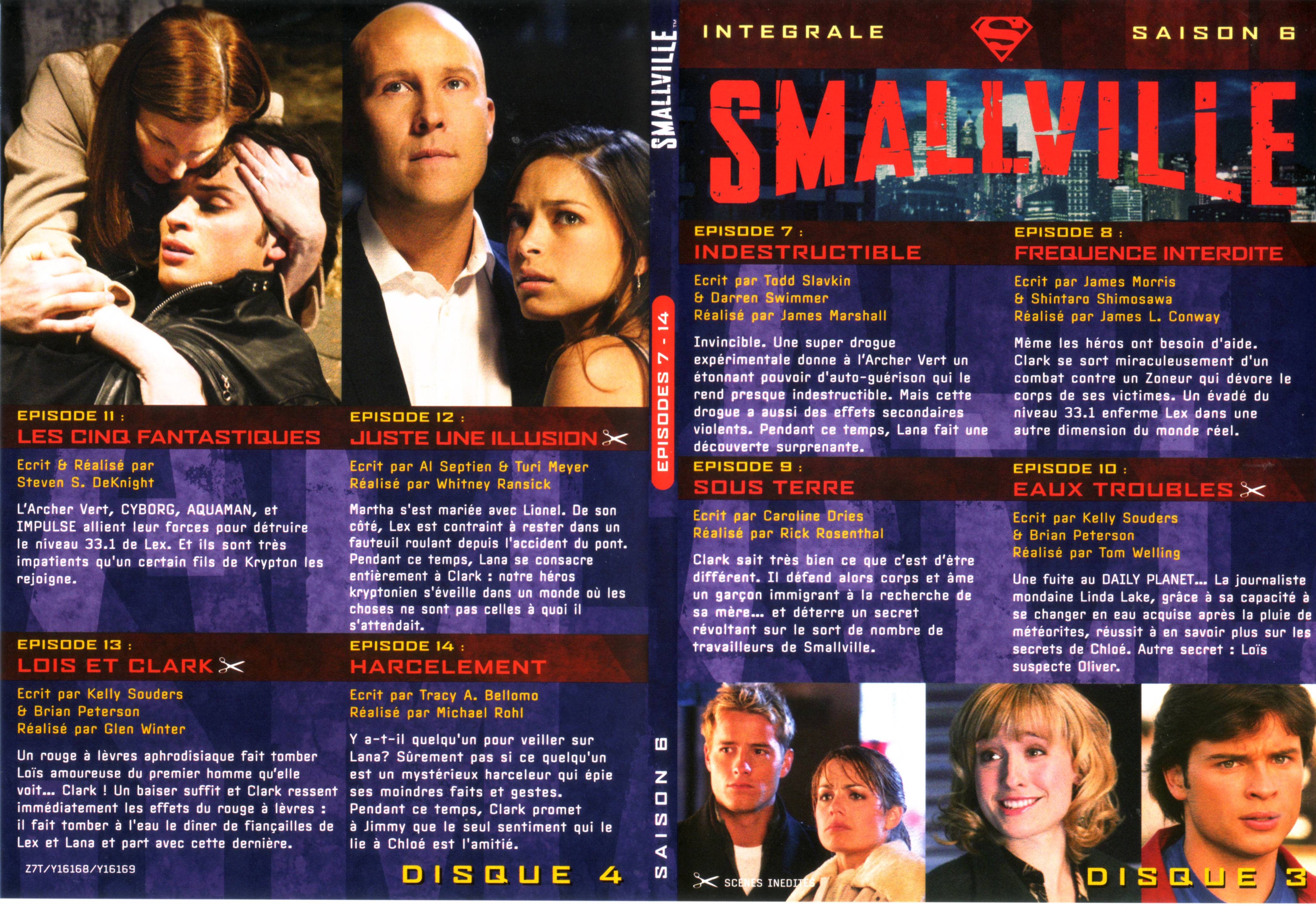 Jaquette DVD Smallville saison 6 DVD 2