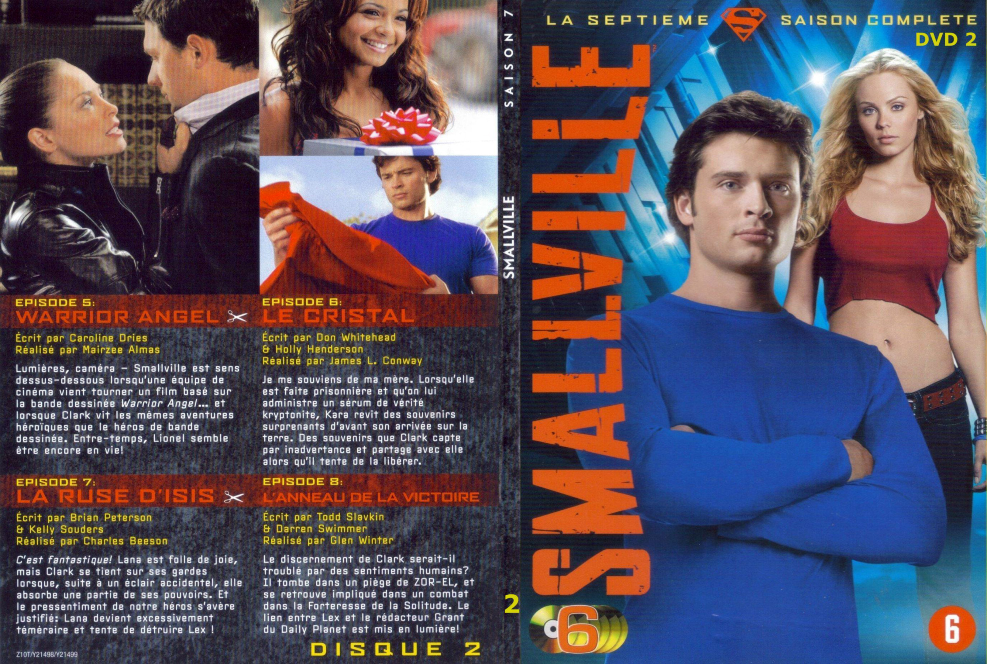Jaquette DVD Smallville saison 7 DVD 2
