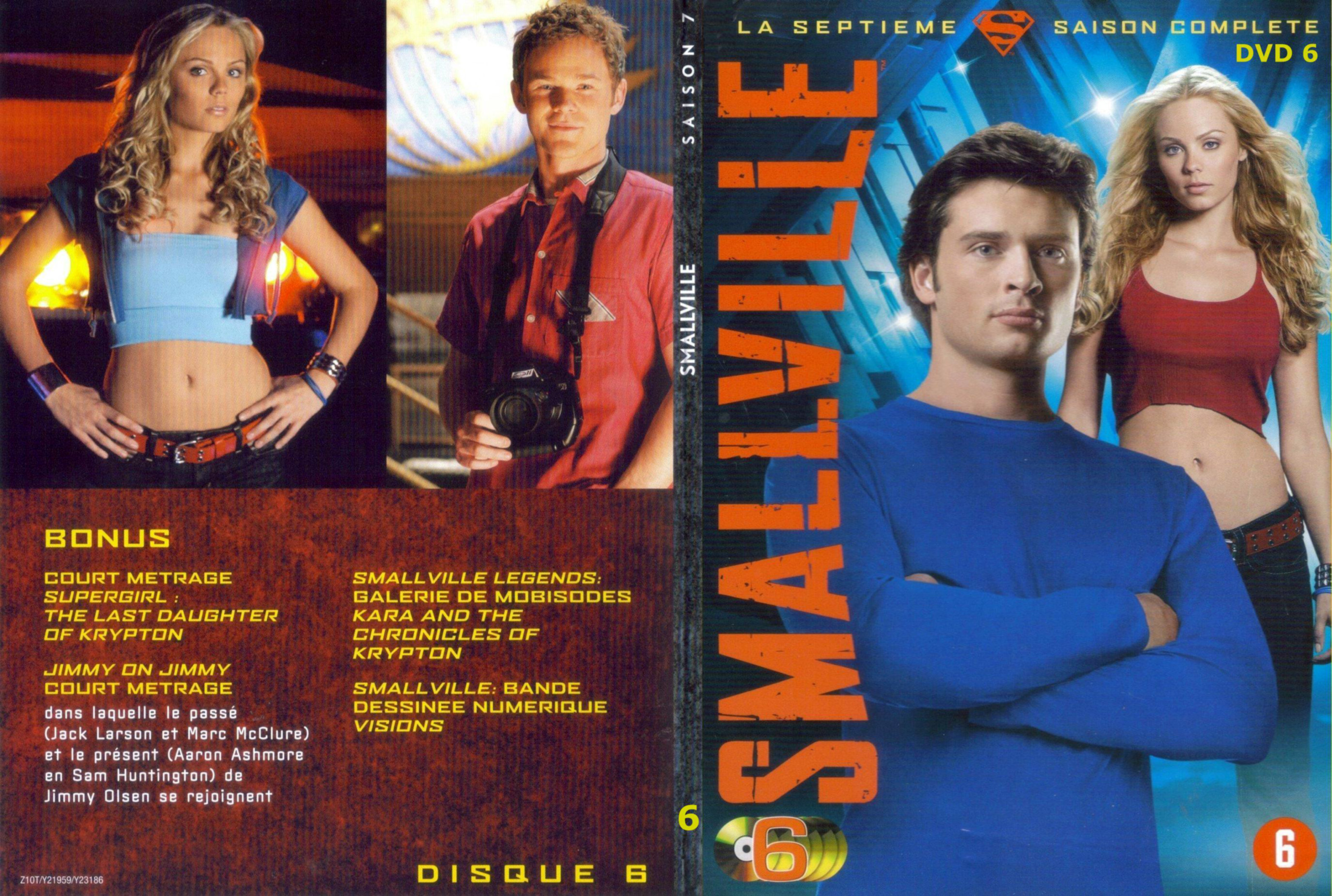 Jaquette DVD Smallville saison 7 DVD 6